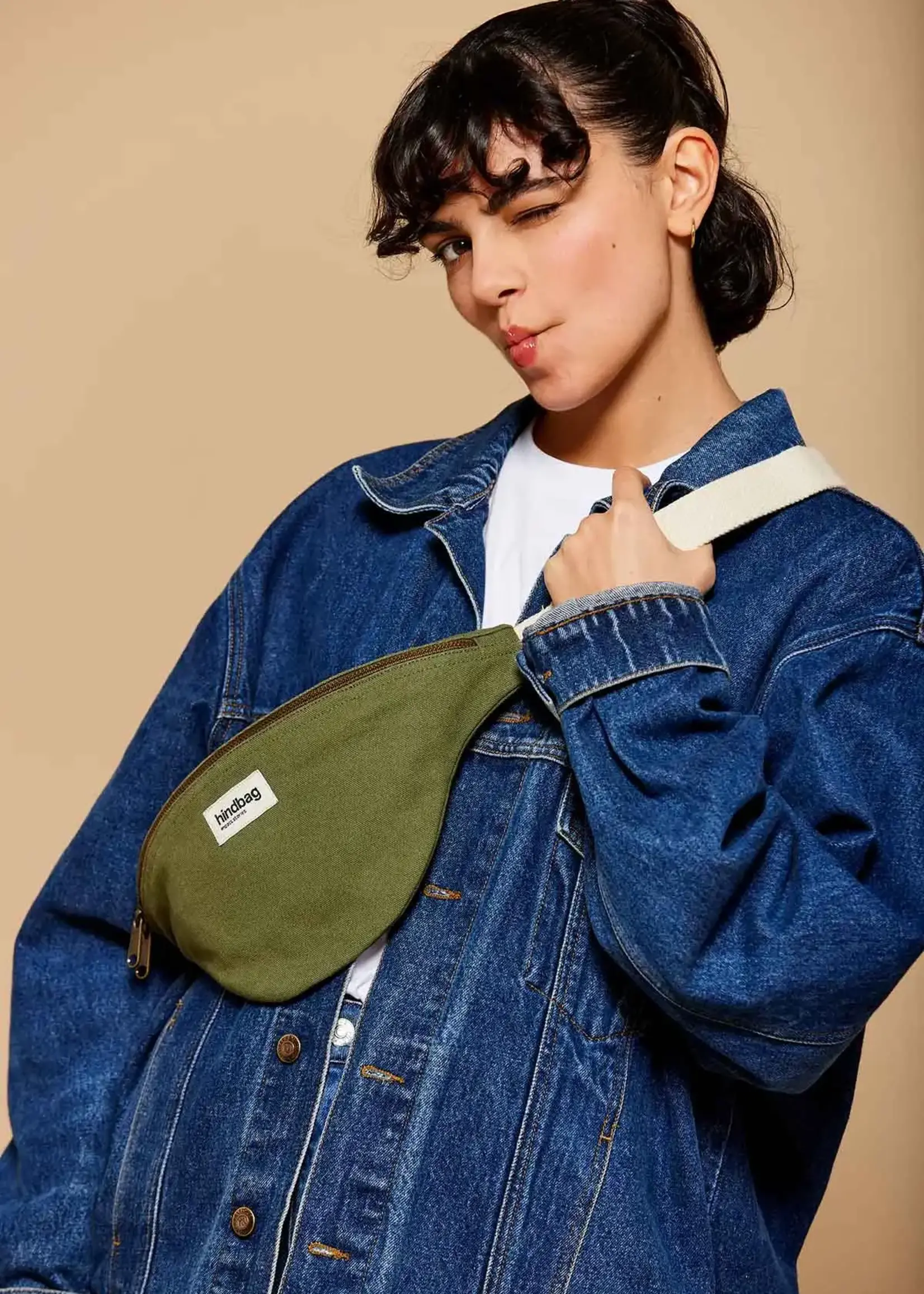 Hindbag Hindbag - Olivia Fanny Pack - Olive