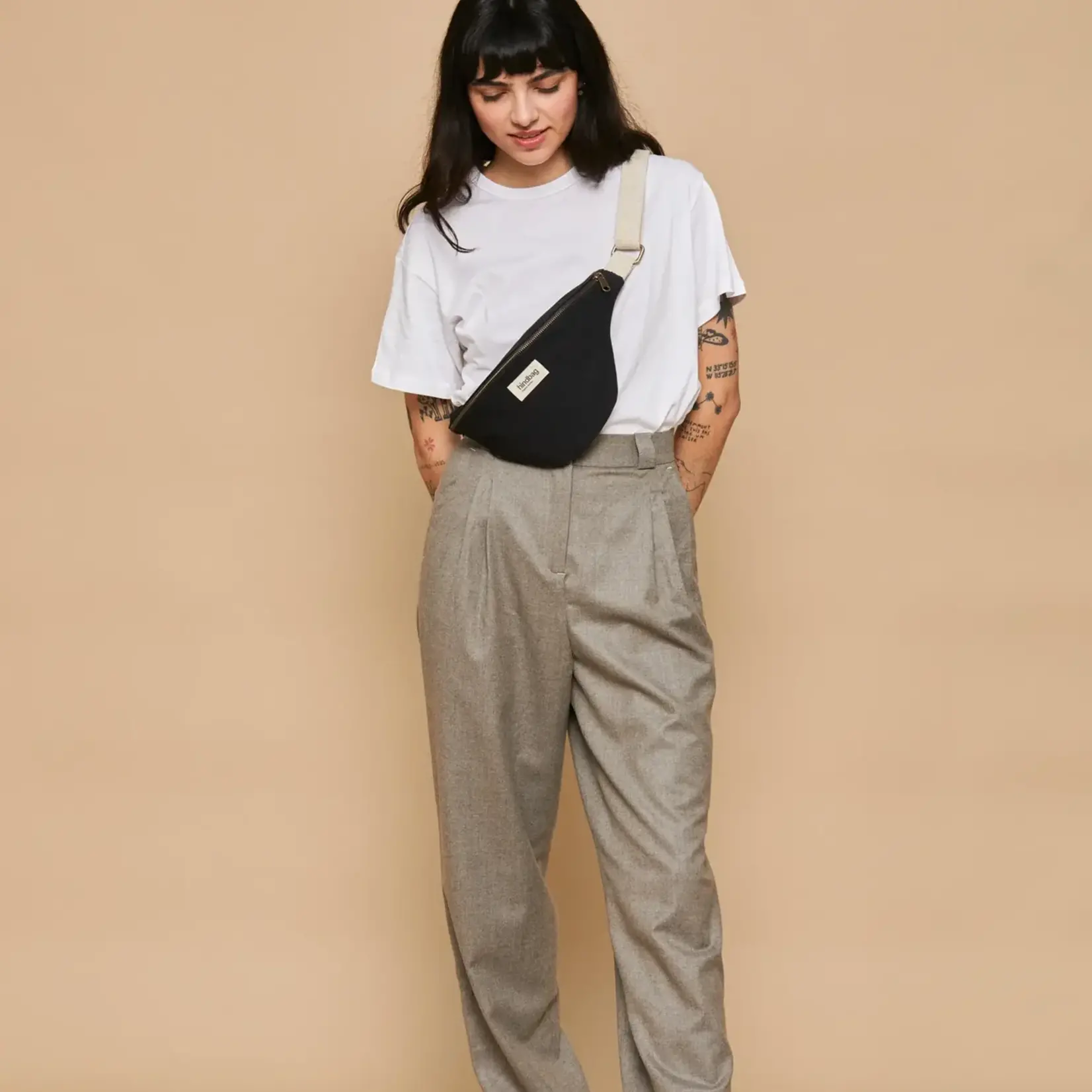 Hindbag Hindbag - Olivia Fanny Pack - Black