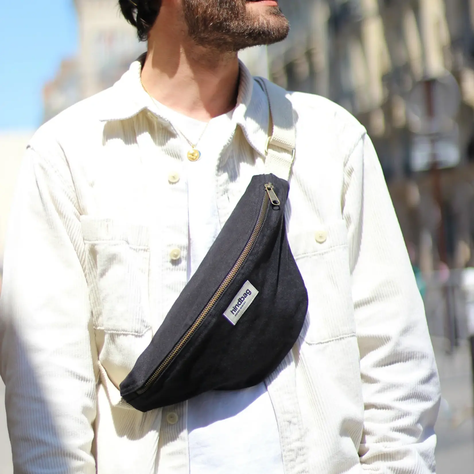 Hindbag Hindbag - Olivia Fanny Pack - Black