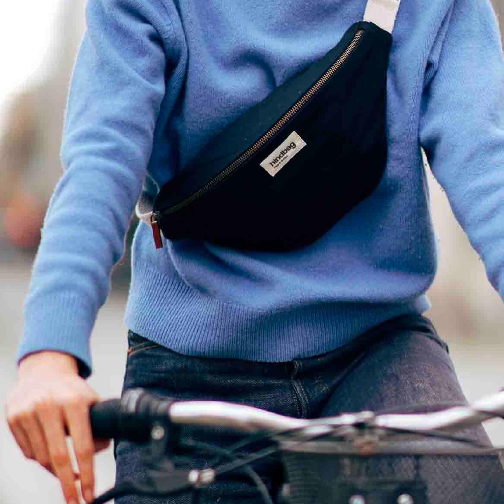 Hindbag Hindbag - Olivia Fanny Pack - Black