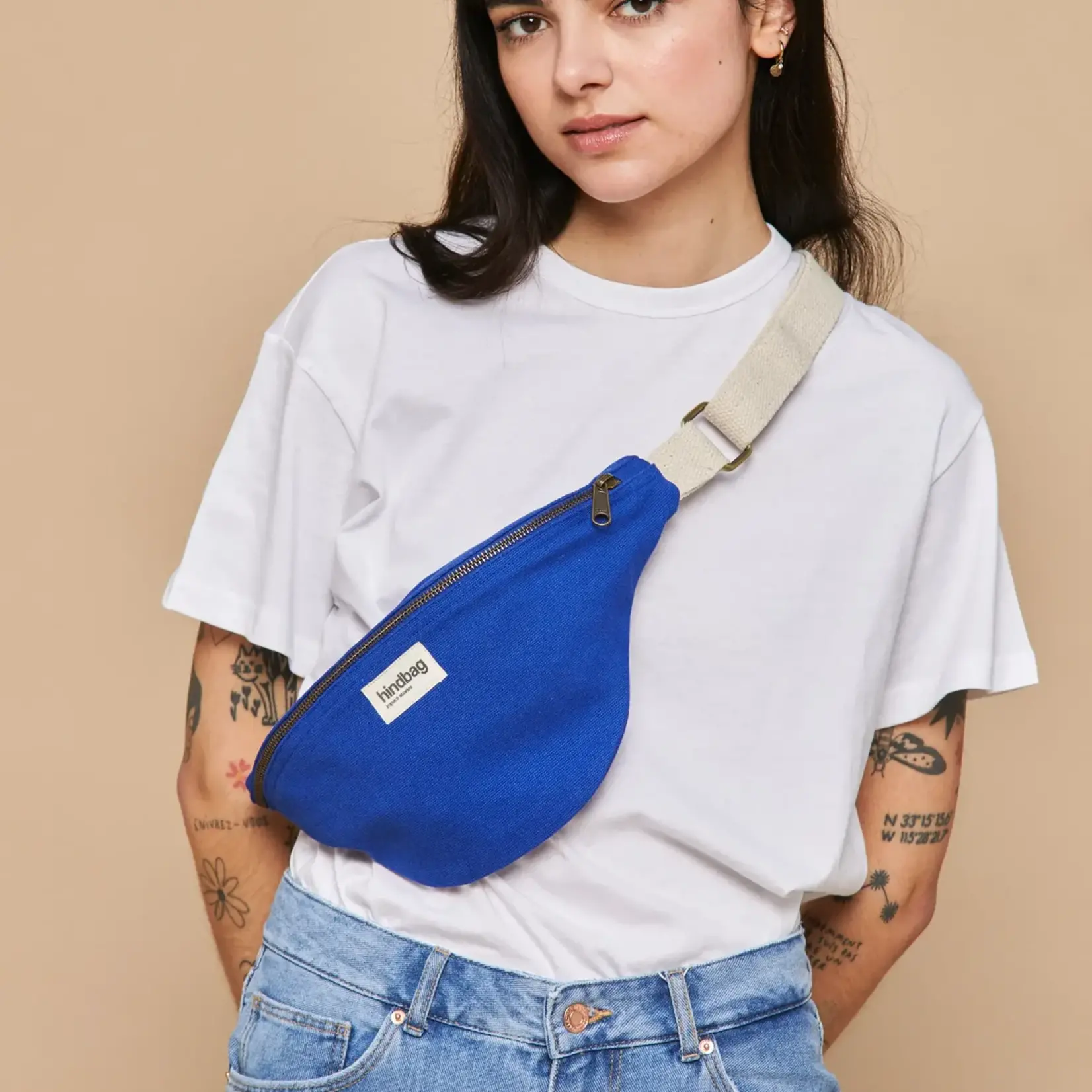 Hindbag Hindbag - Olivia Fanny Pack - Electric Blue