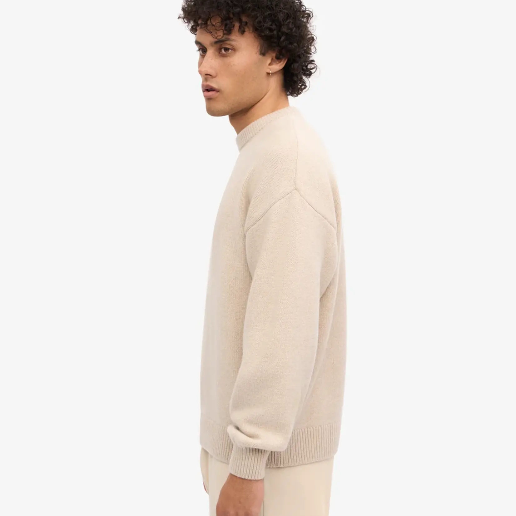 Colorful Standard Colorful Standard - Oversized Merino Wool Crew - Ivory White