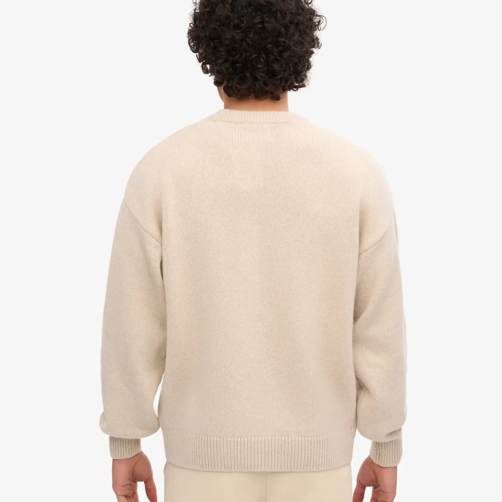 Colorful Standard Colorful Standard - Oversized Merino Wool Crew - Ivory White