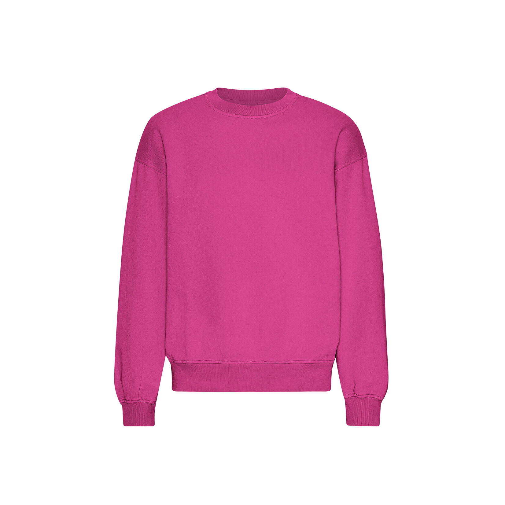 Colorful Standard Colorful Standard - Oversized Merino Wool Crew - Magenta Blaze
