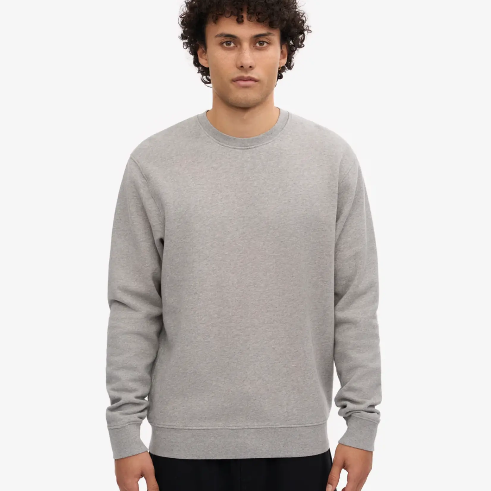 Colorful Standard Colorful Standard - Oversized Merino Wool Crew - Heather Grey