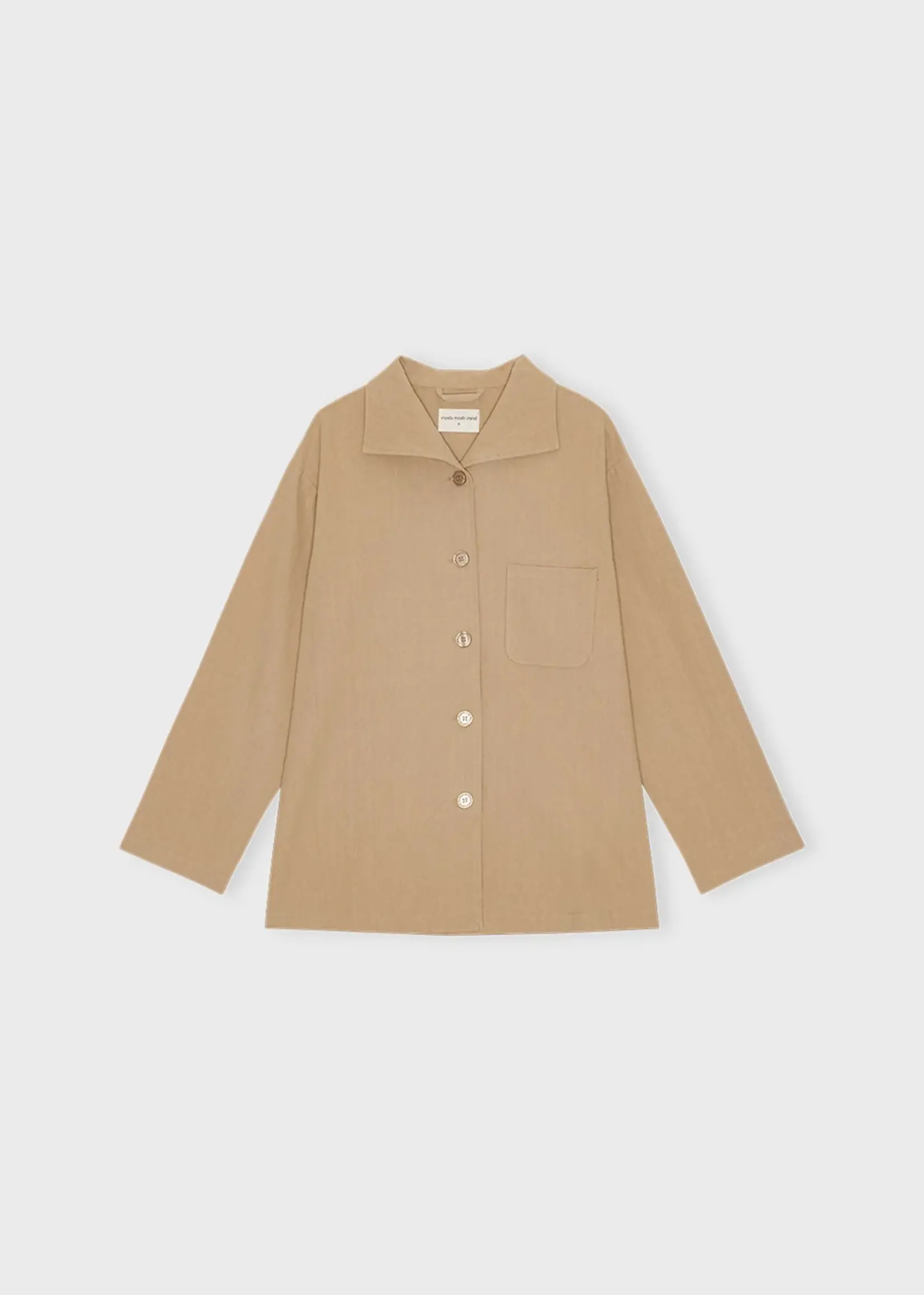 Moshi Moshi Mind Moshi Moshi Mind - Shirt crepe Zand