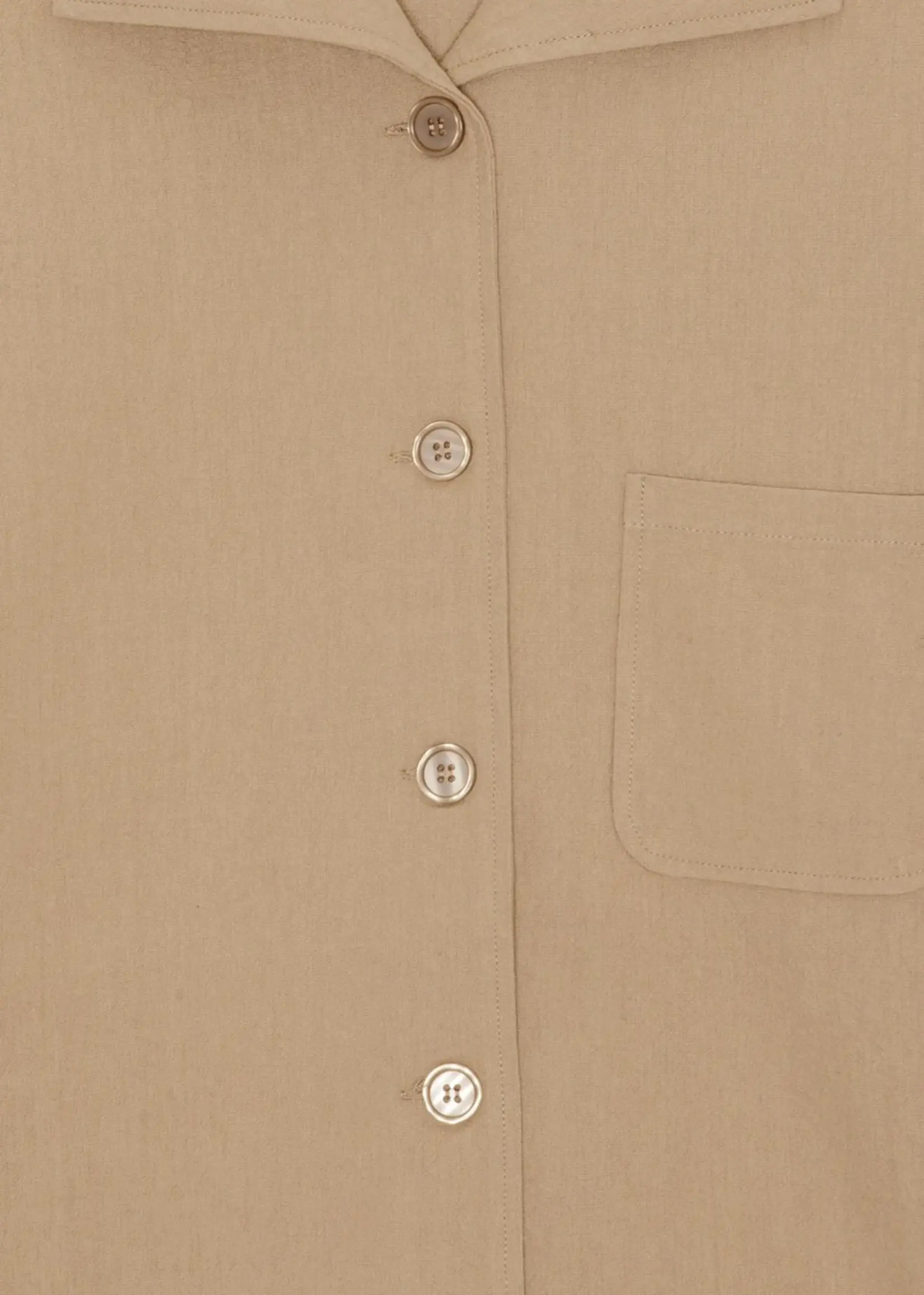 Moshi Moshi Mind Moshi Moshi Mind - Shirt crepe Zand