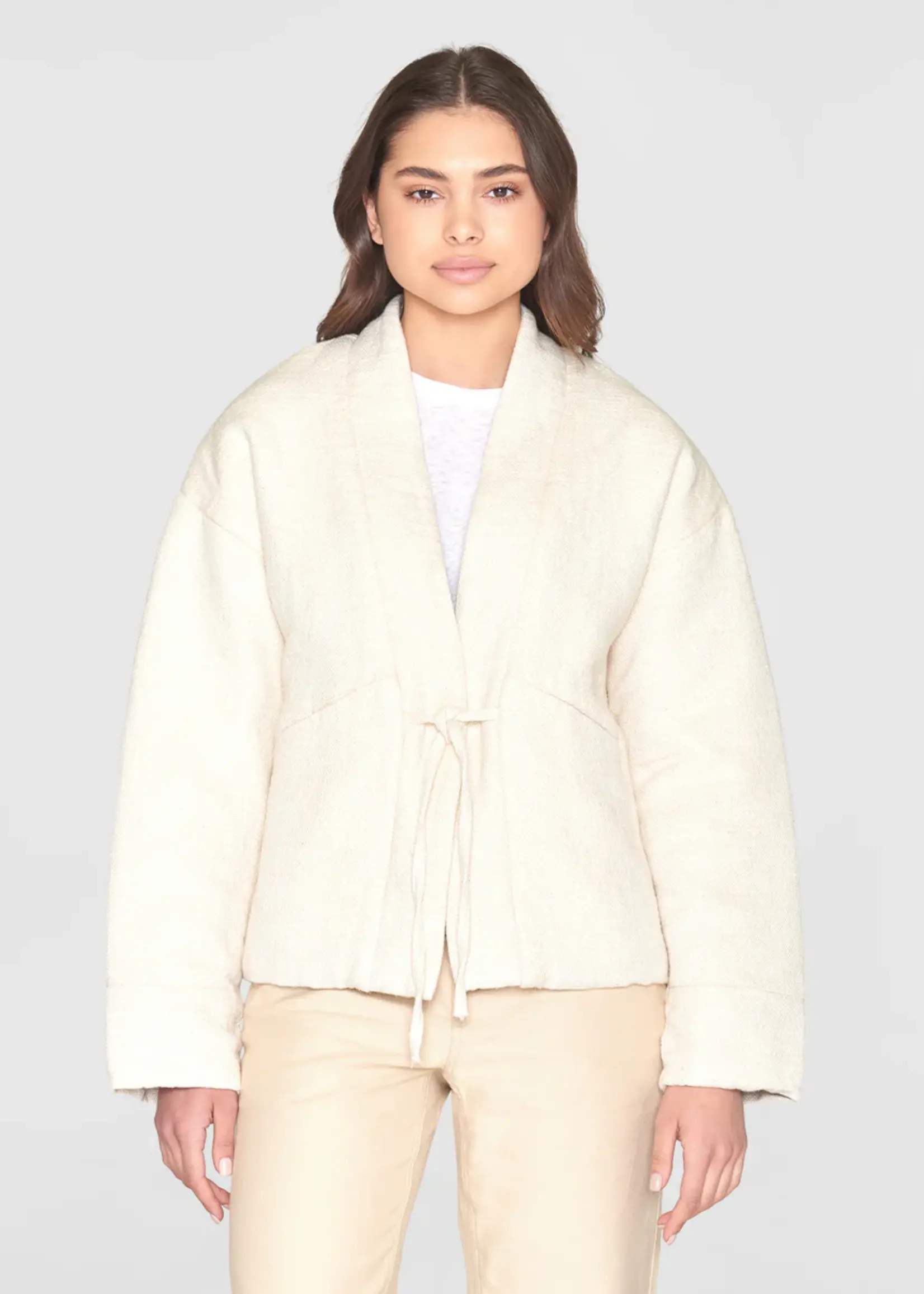 knowKnowledgeCotton Apparel KnowledgeCotton Apparel - Padded kimono jacket