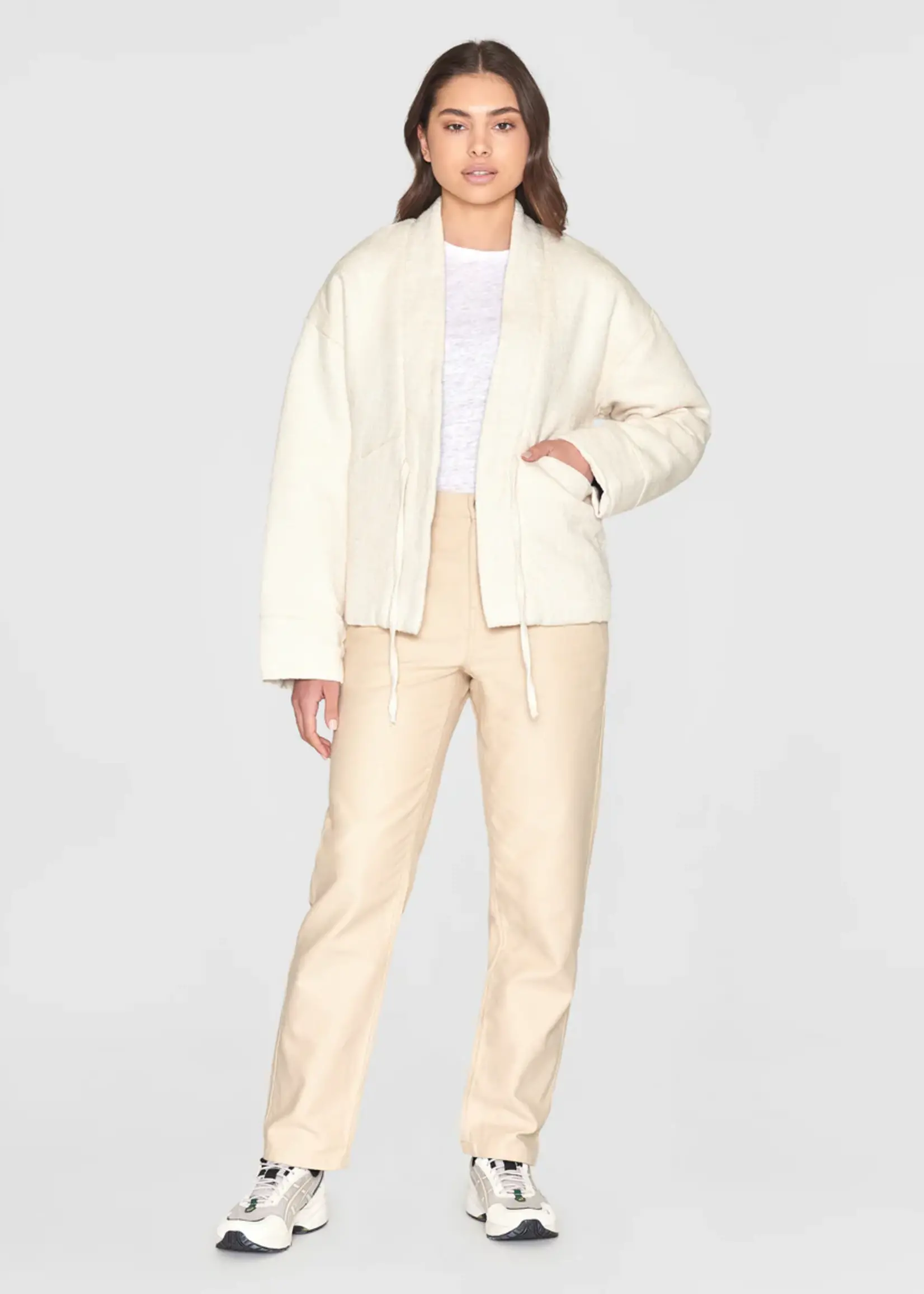 knowKnowledgeCotton Apparel KnowledgeCotton Apparel - Padded kimono jacket