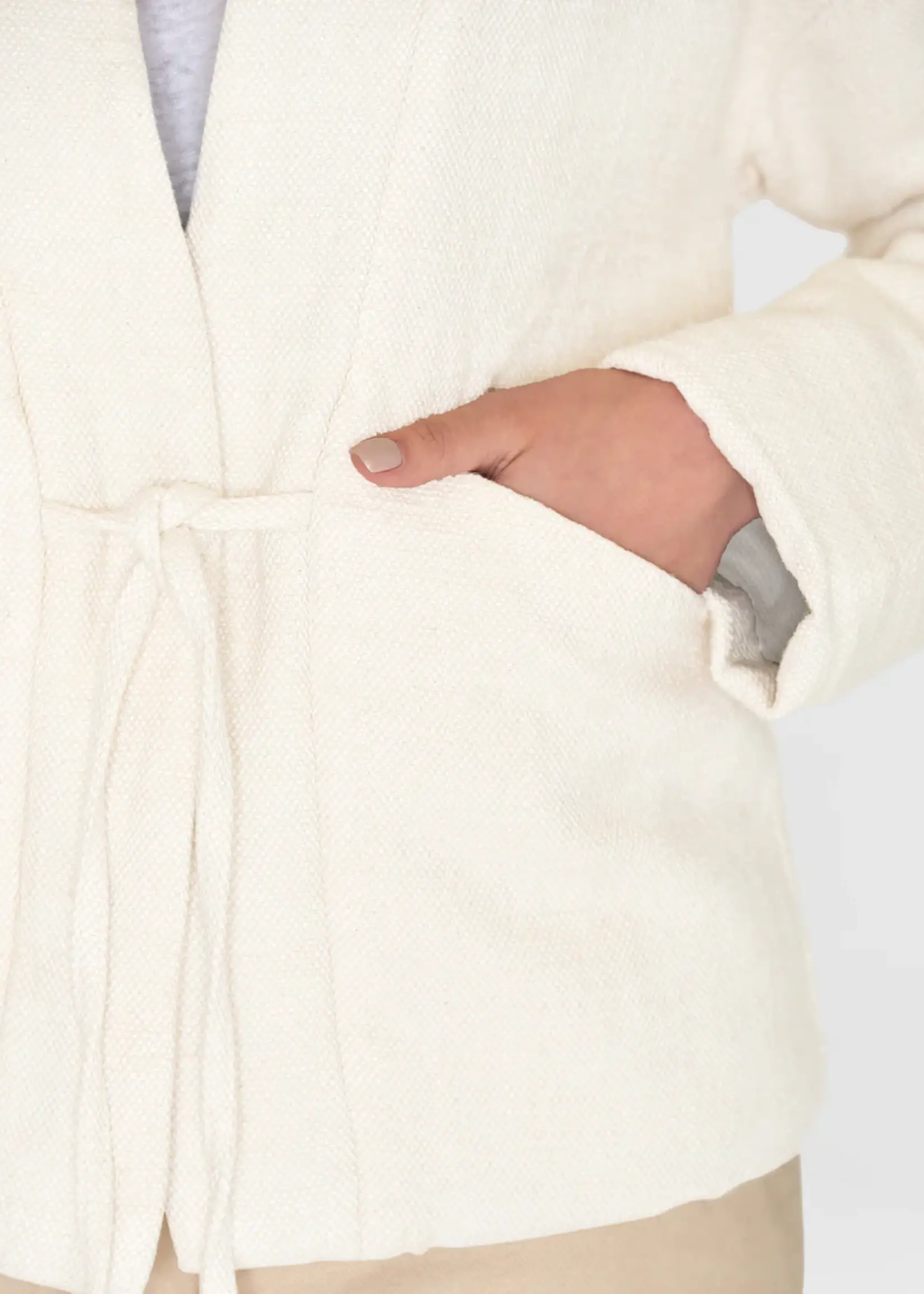 knowKnowledgeCotton Apparel KnowledgeCotton Apparel - Padded kimono jacket