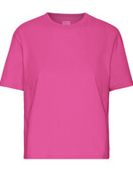 Colorful Standard Colorful Standard - Organic Boxy Crop Tee - Magenta Blaze