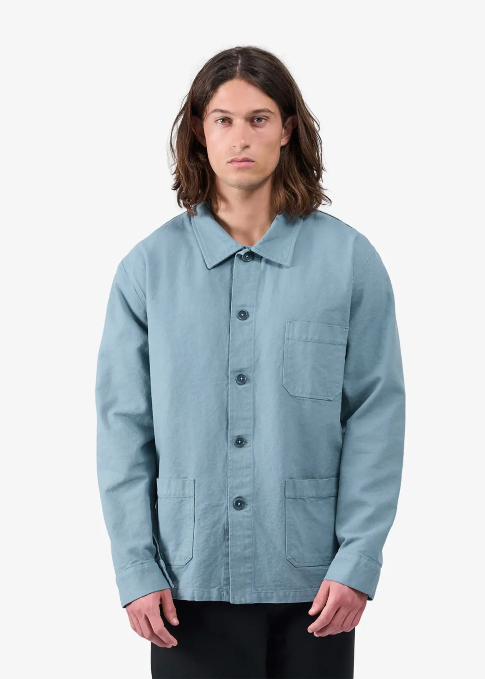 Colorful Standard Colorful Standard - Organic Workwear Jacket - Stone Blue