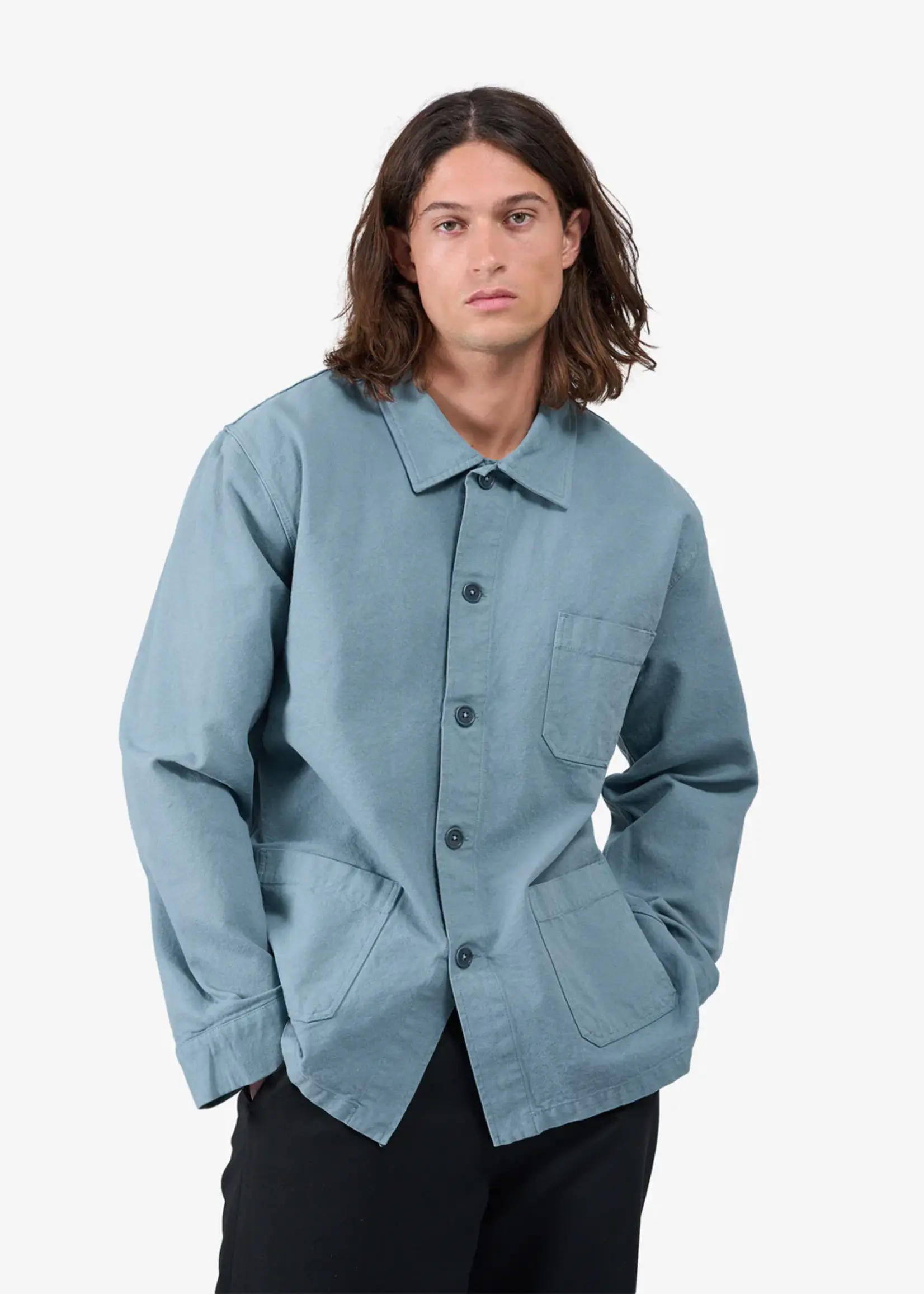 Colorful Standard Colorful Standard - Organic Workwear Jacket - Stone Blue