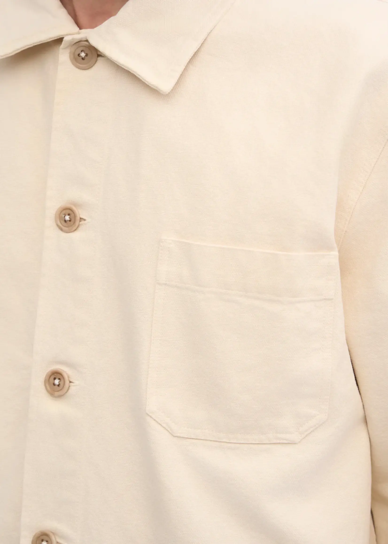 Colorful Standard Colorful Standard - Organic Workwear Jacket - Ivory White