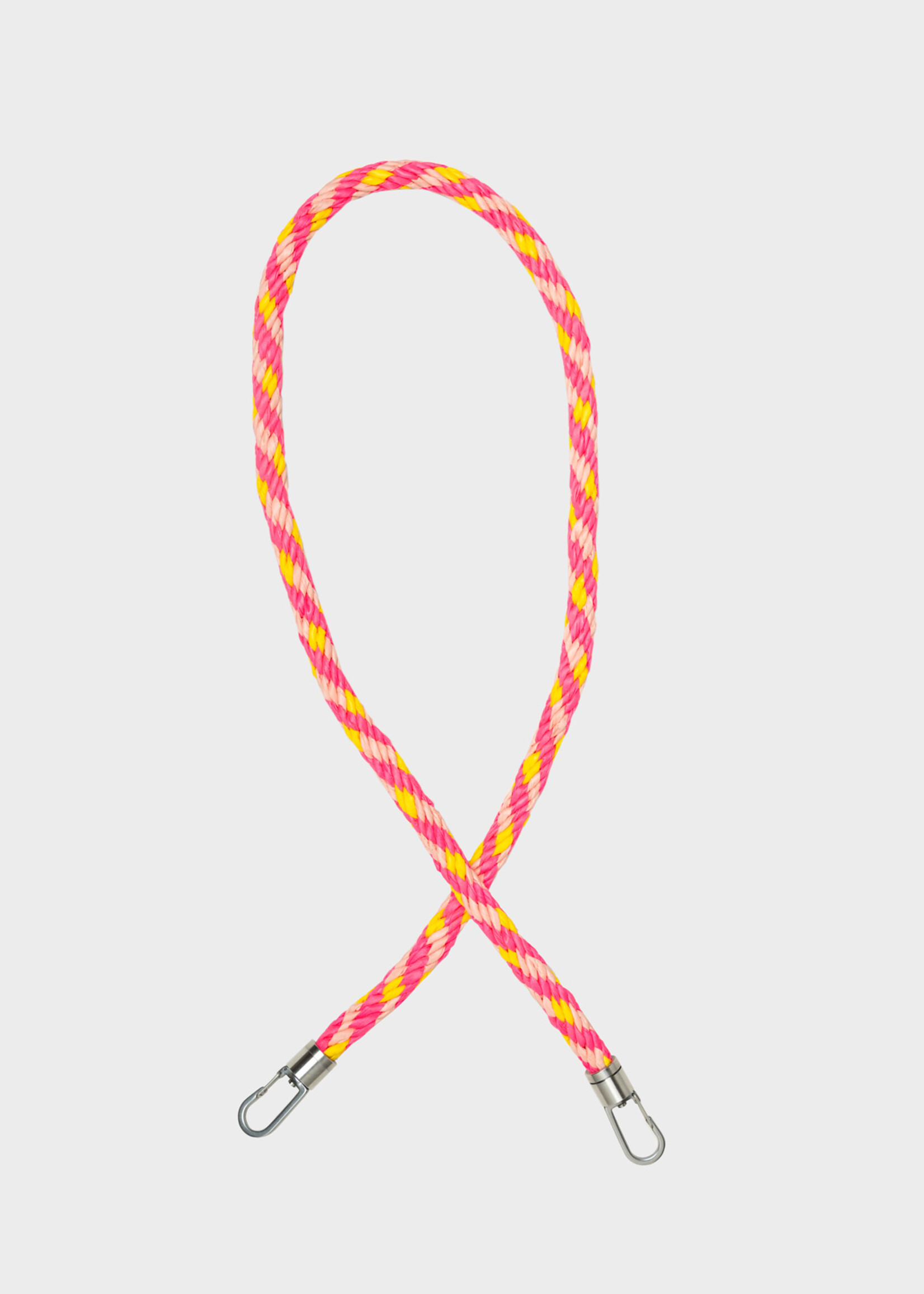 Susan Bijl Susan Bijl - Kumihimo Strap 100cm (FLASH2) - Tone & TV Yellow