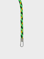 Susan Bijl Susan Bijl - Kumihimo Strap 100cm (FLASH2) - Black & Arise