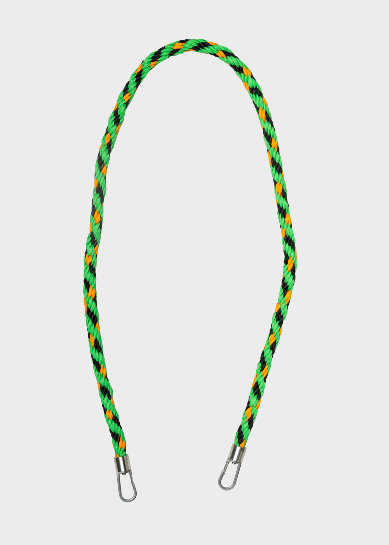 Susan Bijl Susan Bijl - Kumihimo Strap 100cm (FLASH2) - Black & Arise