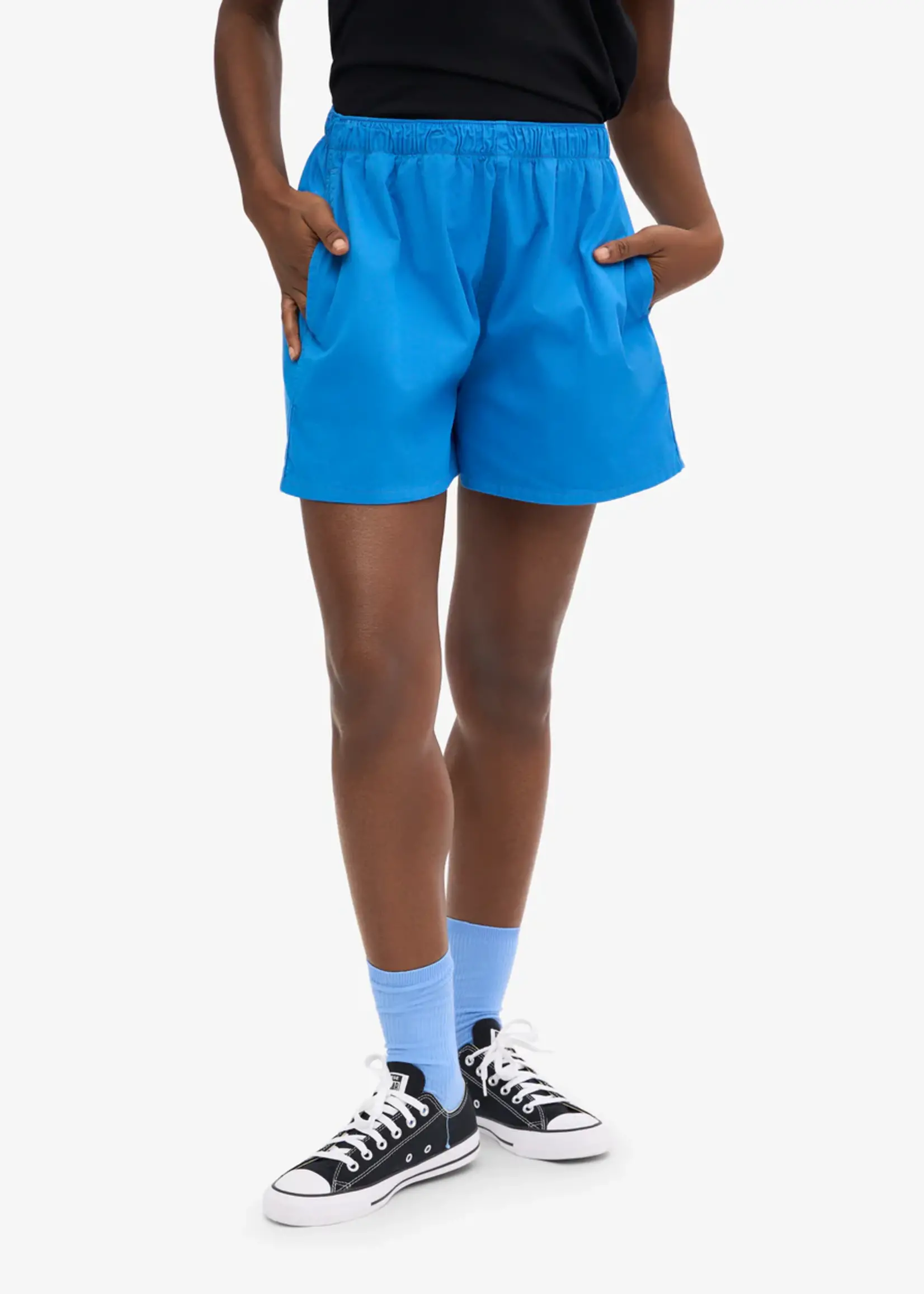 Colorful Standard Colorful Standard - Women Organic Twill Shorts - Pacific Blue