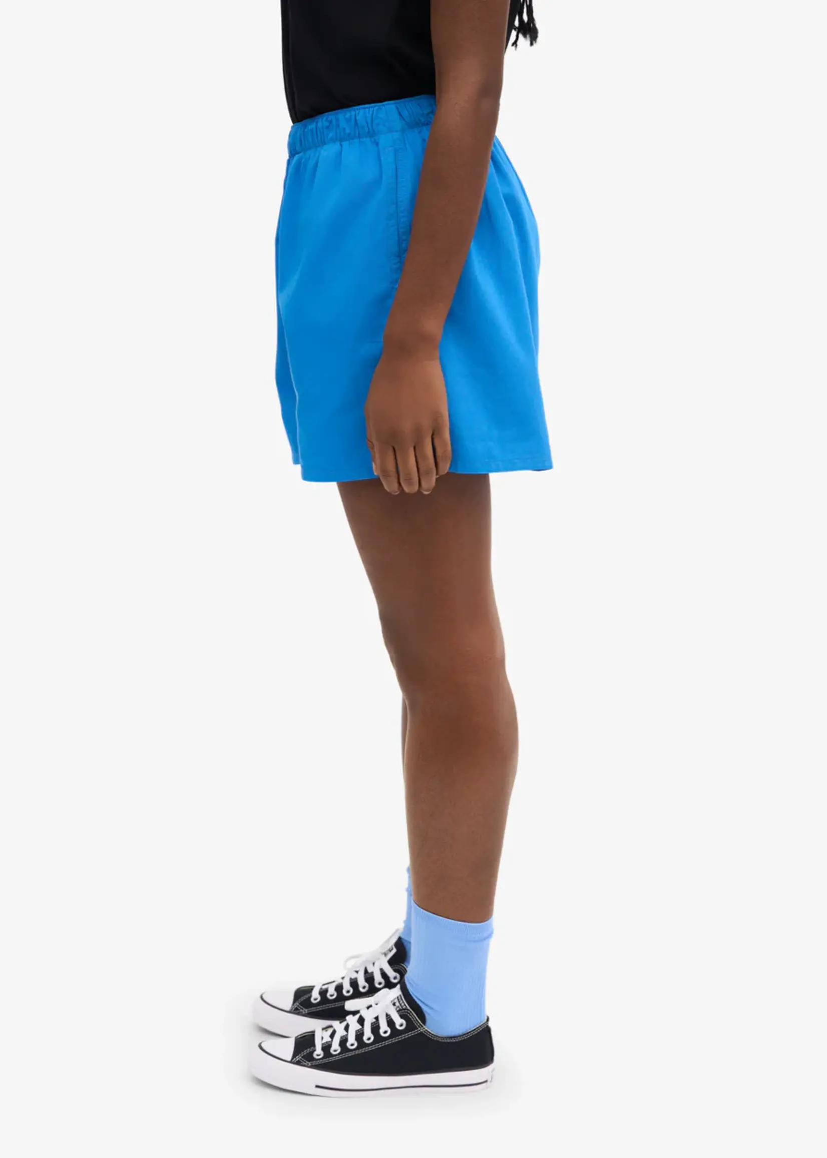 Colorful Standard Colorful Standard - Women Organic Twill Shorts - Pacific Blue