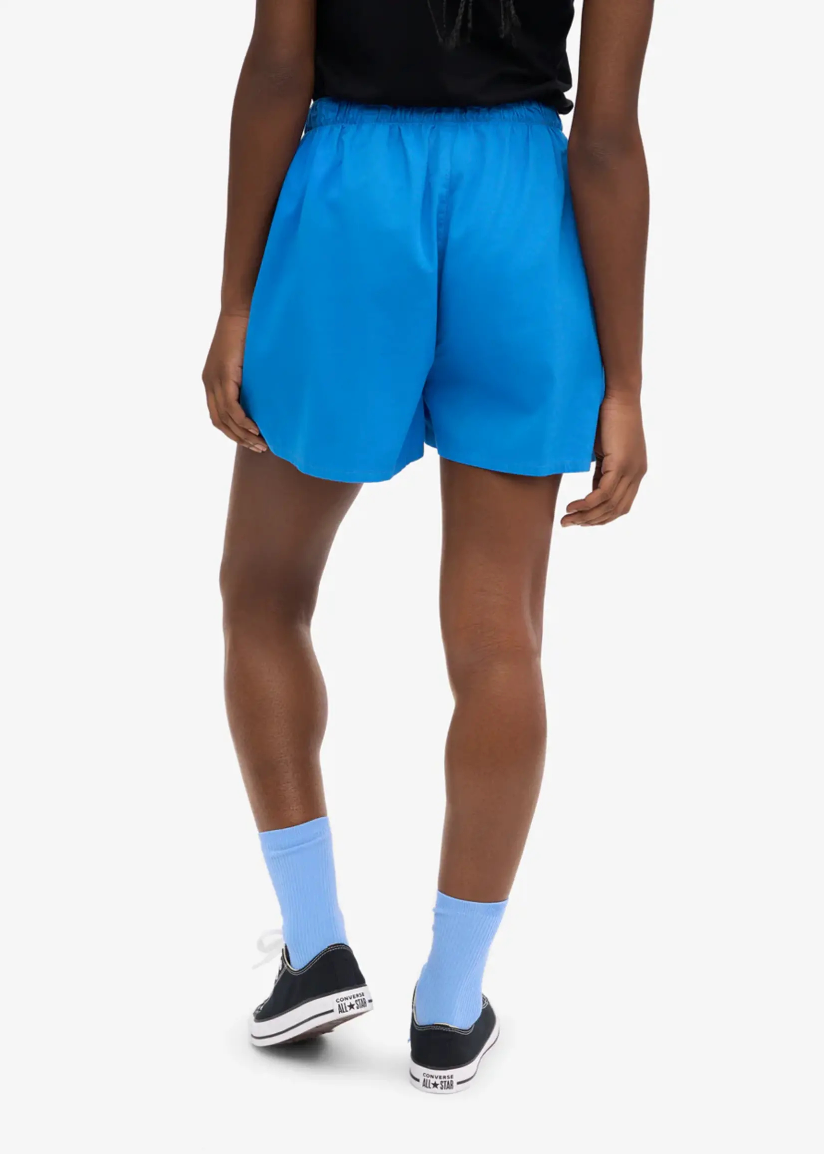 Colorful Standard Colorful Standard - Women Organic Twill Shorts - Pacific Blue