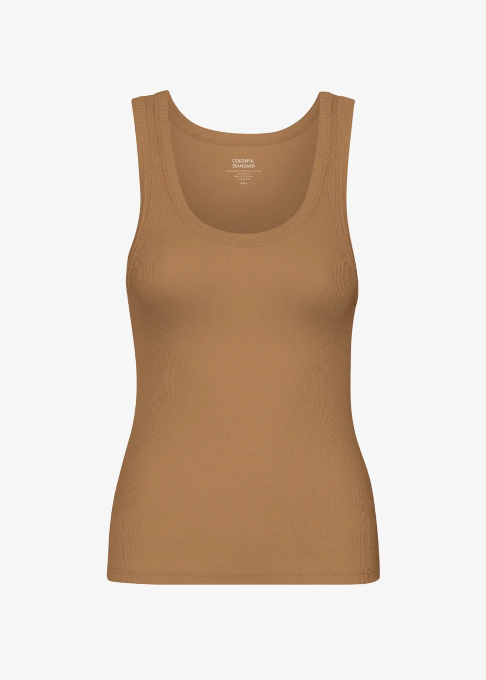 Colorful Standard Colorful Standard - Women Organic Rib Tank Top - Sahara Camel