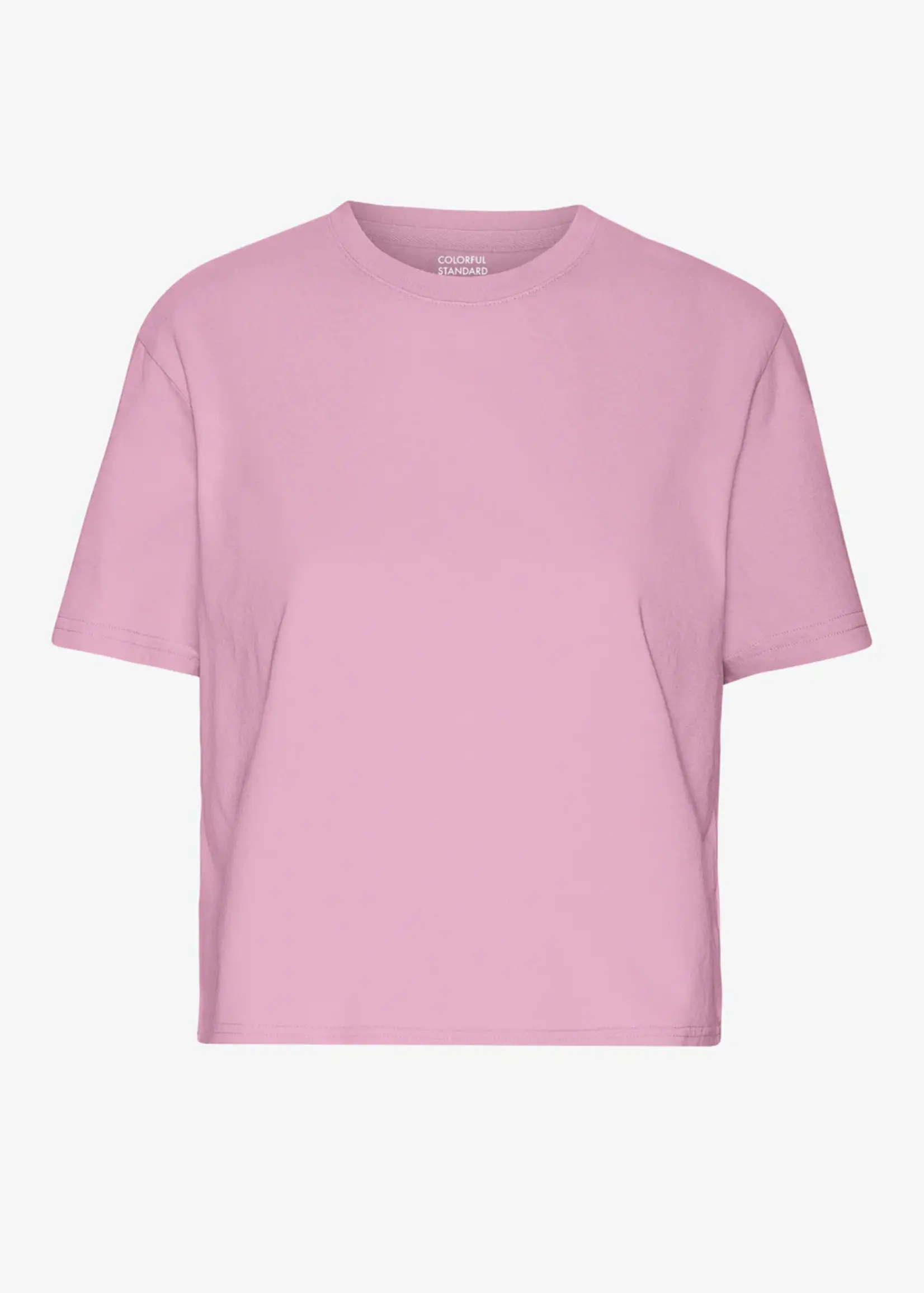 Colorful Standard Colorful Standard - Organic Boxy Crop Tee - Cherry Blossom