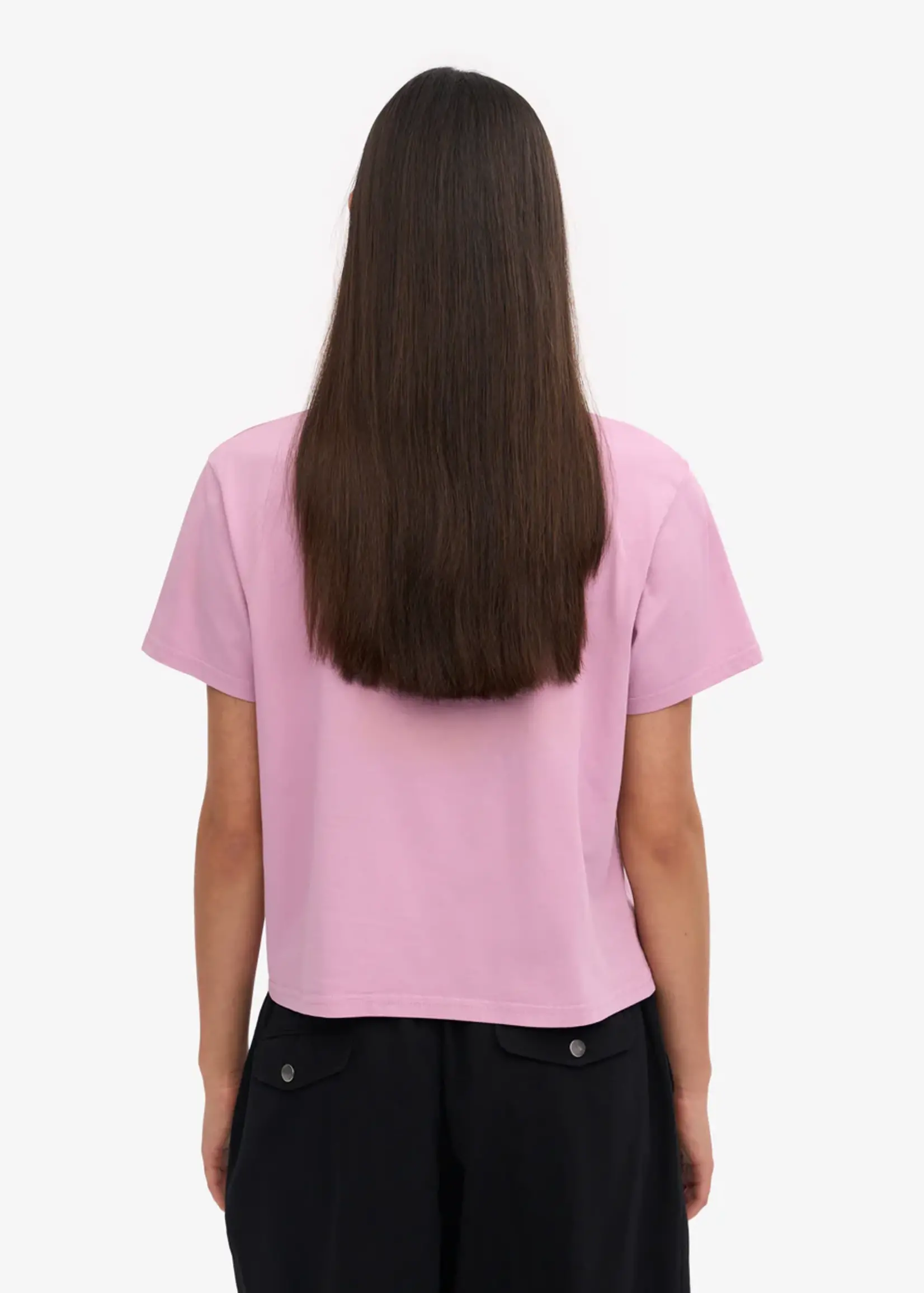 Colorful Standard Colorful Standard - Organic Boxy Crop Tee - Cherry Blossom