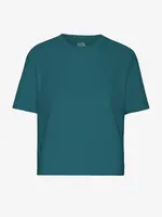 Colorful Standard Colorful Standard - Organic Boxy Crop Tee - Ocean Green
