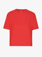 Colorful Standard Colorful Standard - Organic Boxy Crop Tee - Red Tangerine