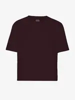 Colorful Standard Colorful Standard - Organic Boxy Crop Tee - Oxblood Red