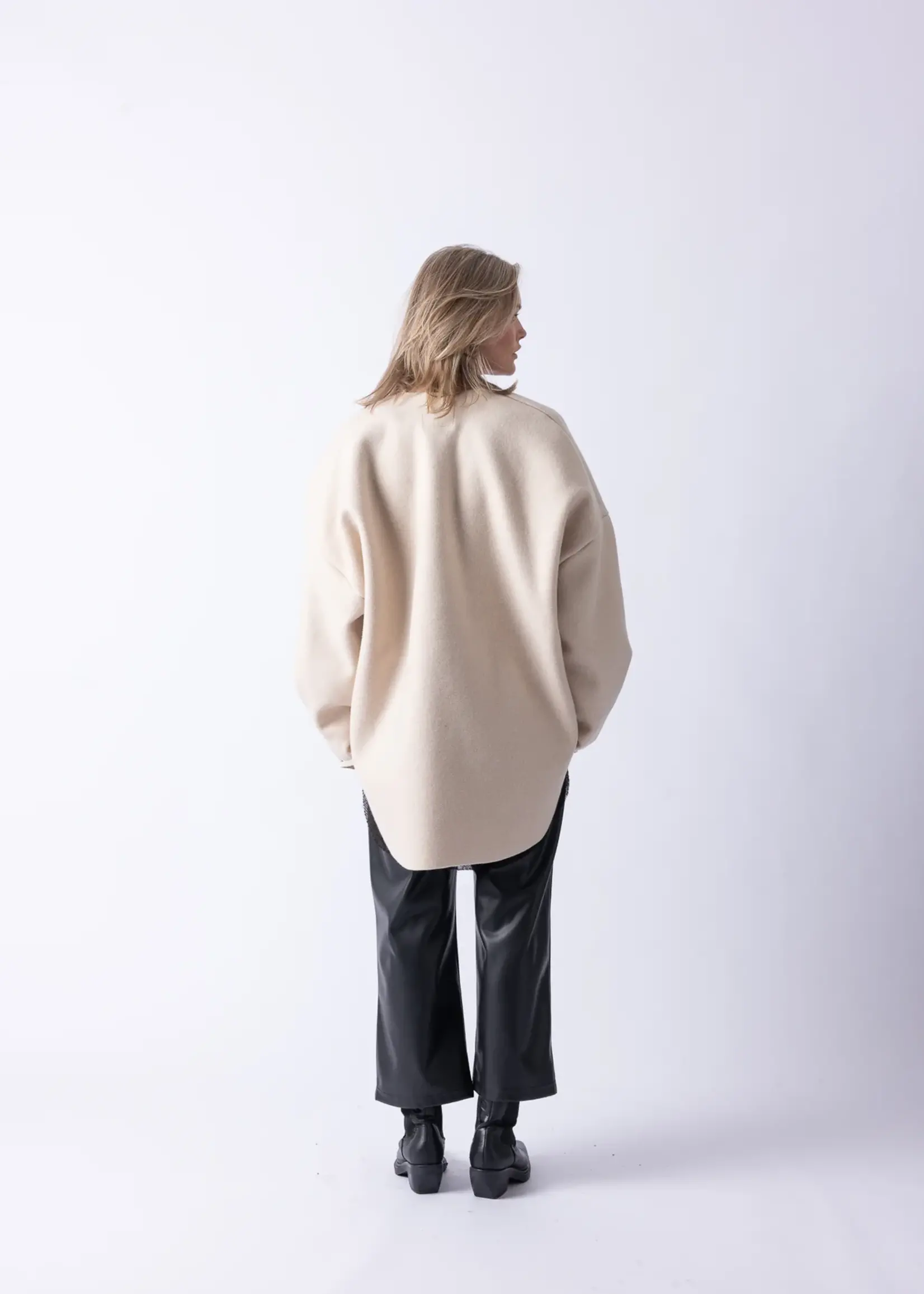 Cé Cé Official - Bomber Vest Long - Creme