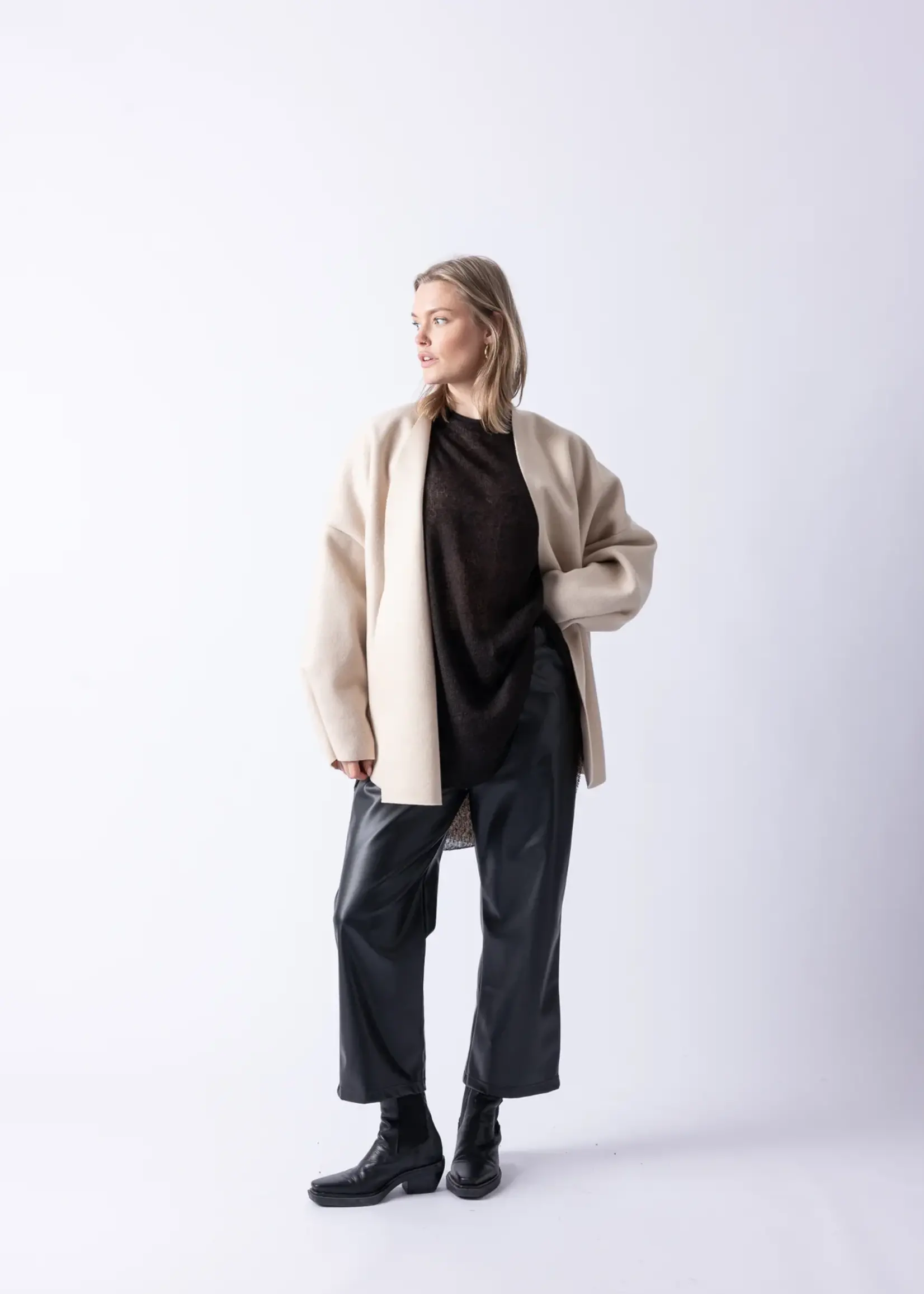Cé Cé Official - Bomber Vest Long - Creme