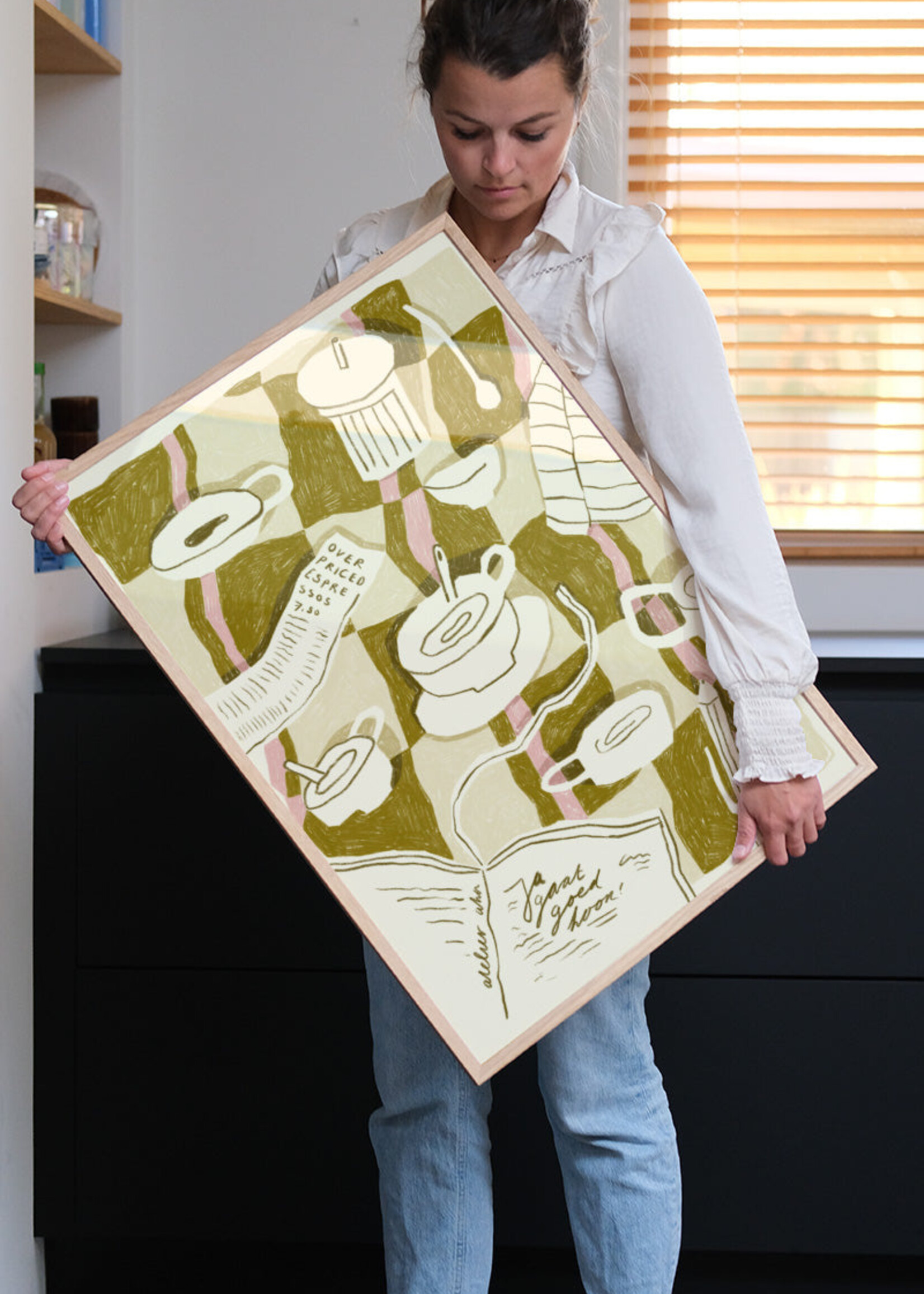 PSTR studio PSTR studio - Poster 'Gaat goed hoor' 50x70