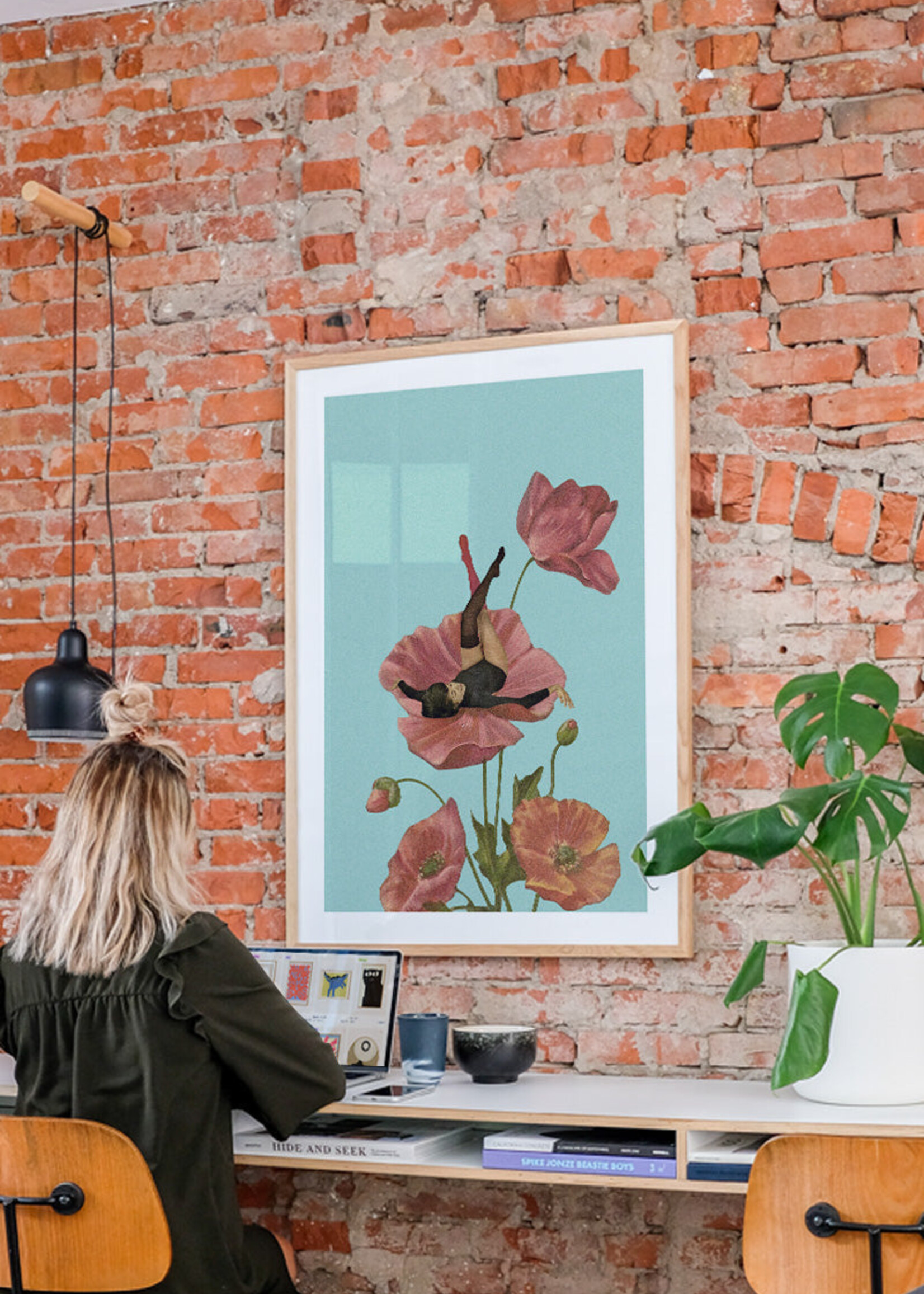 PSTR studio PSTR Studio - Poster 'Colourful Dreamer'