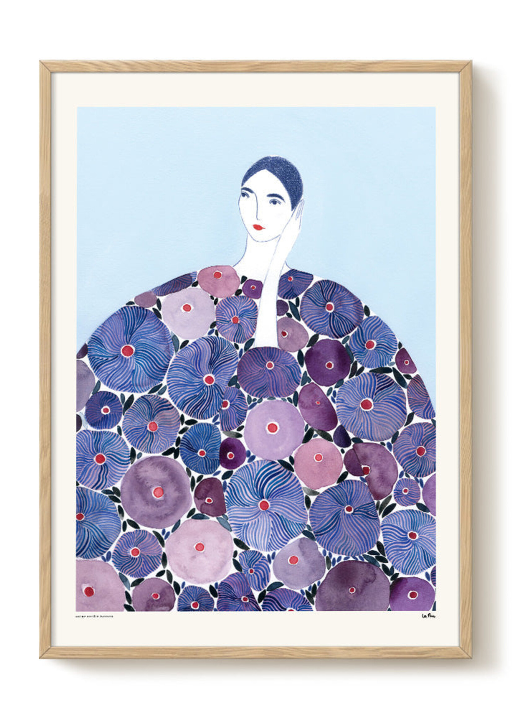 PSTR studio PSTR Studio - Poster 'Lady in Purple'