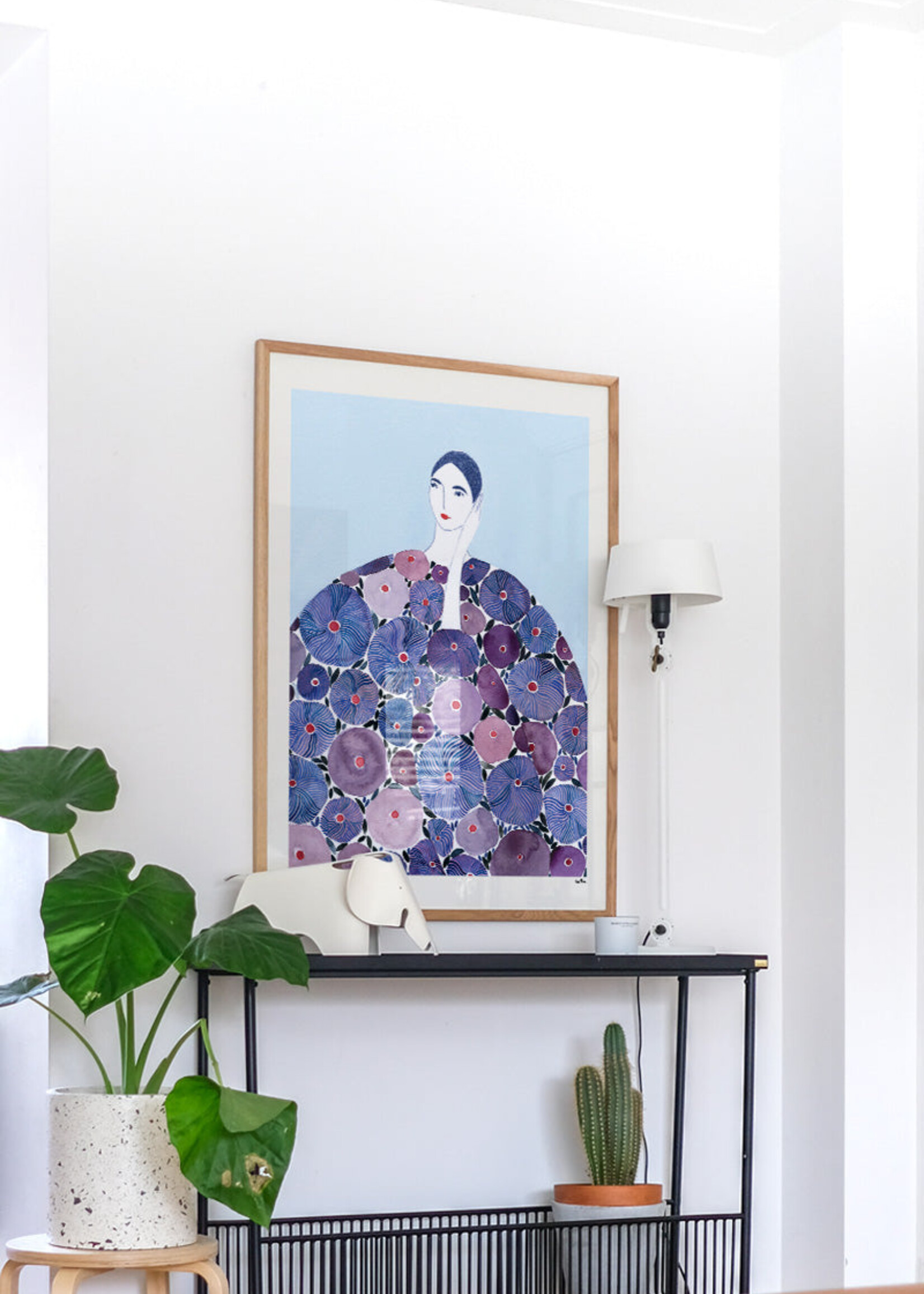 PSTR studio PSTR Studio - Poster 'Lady in Purple'