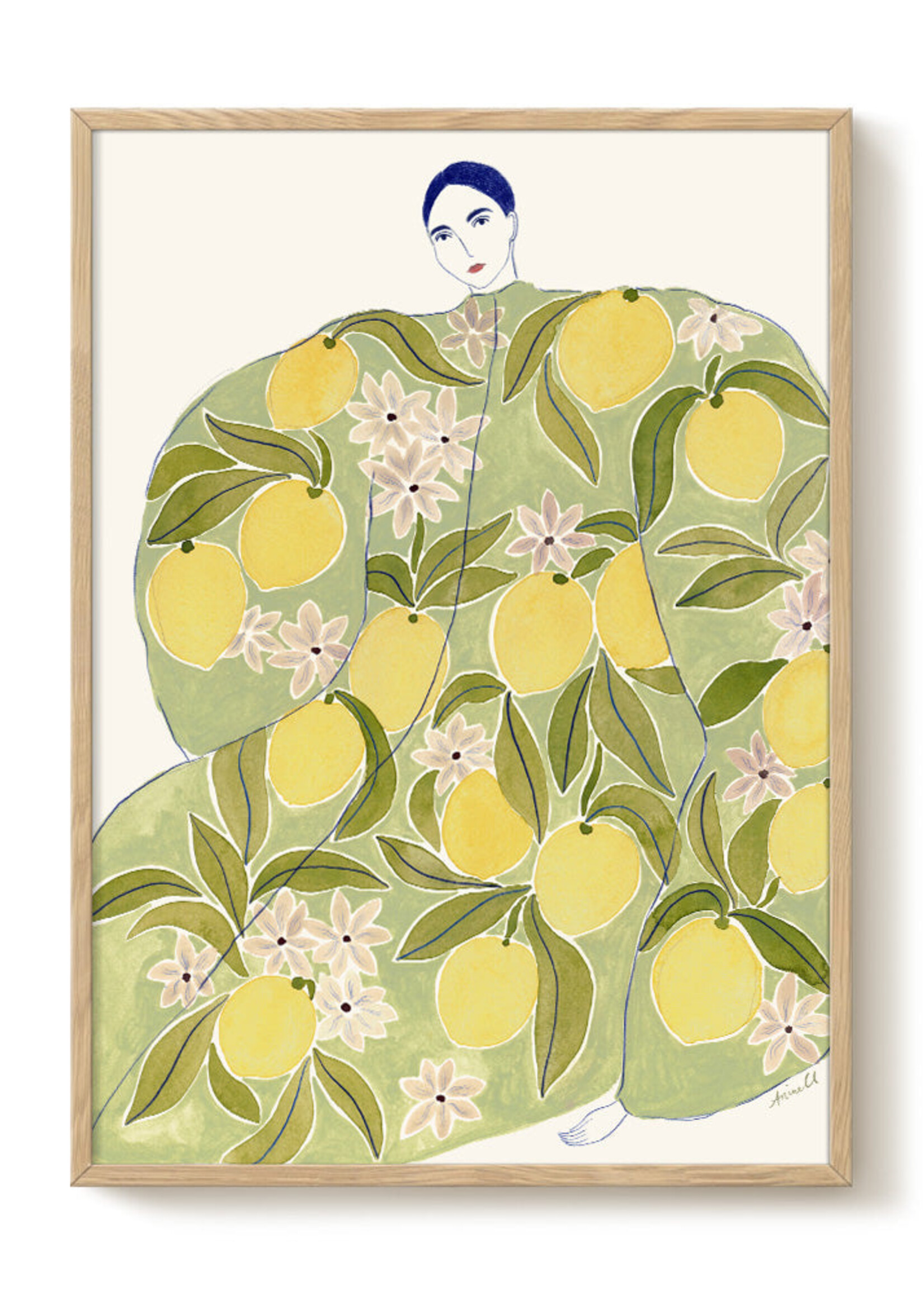 PSTR studio PSTR Studio - Poster 'Lemon Coat'