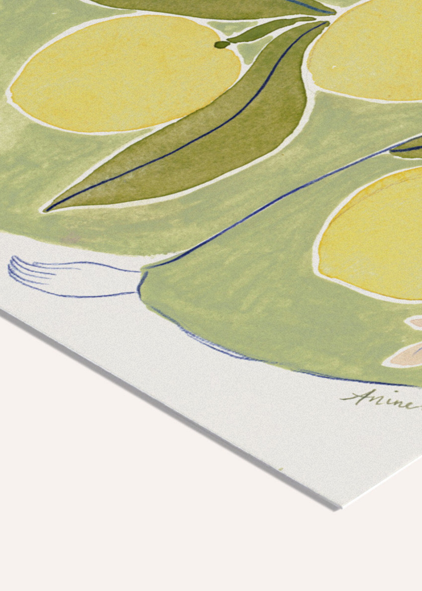 PSTR studio PSTR Studio - Poster 'Lemon Coat'