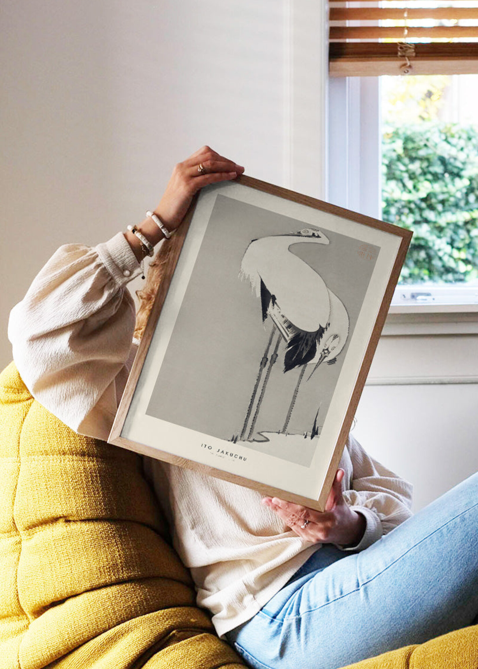 PSTR studio PSTR Studio - Poster 'Two cranes'