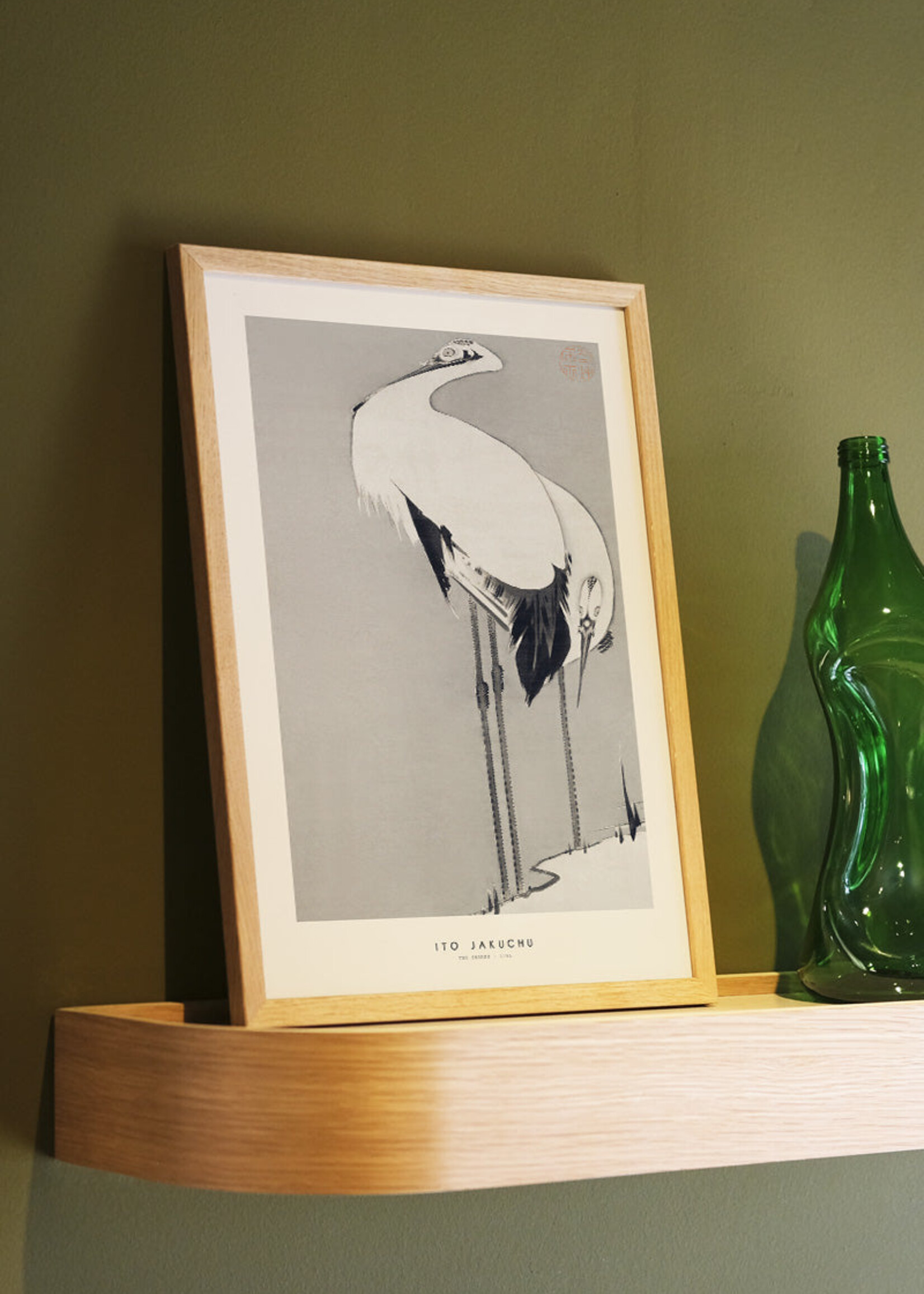 PSTR studio PSTR Studio - Poster 'Two cranes'