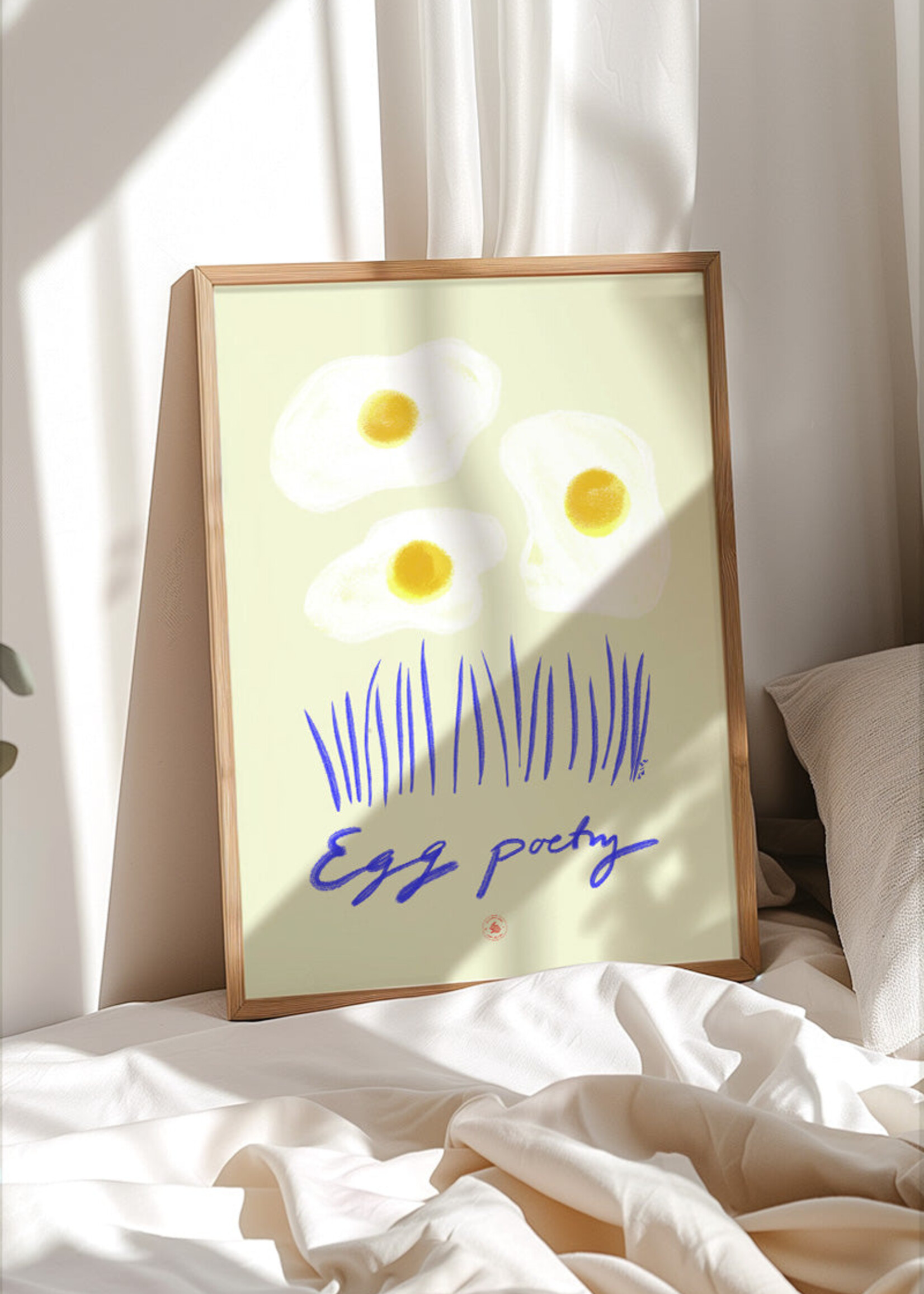 PSTR studio PSTR Studio - Poster 'Egg Poetry'