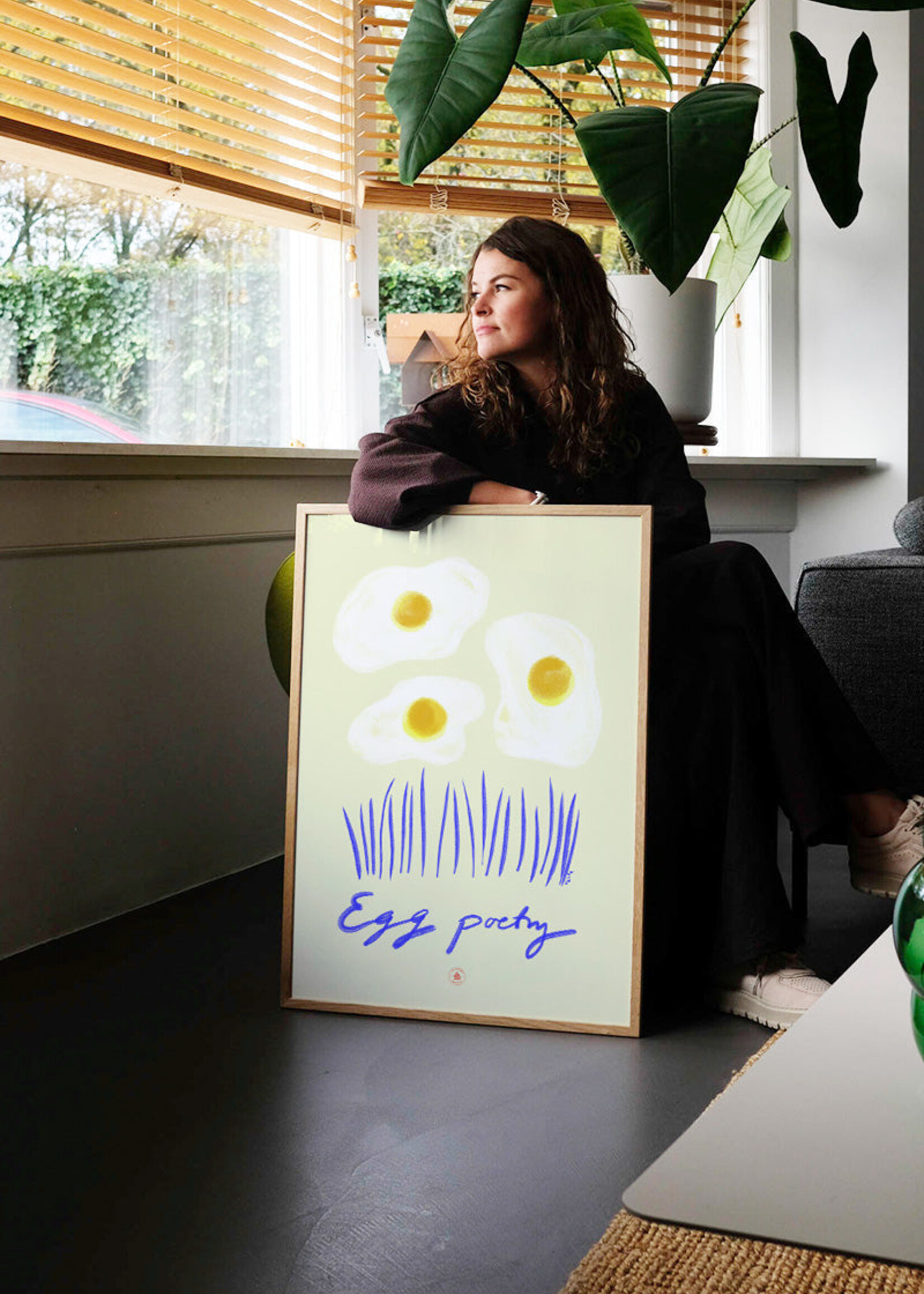 PSTR studio PSTR Studio - Poster 'Egg Poetry'