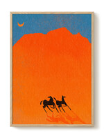 PSTR studio PSTR studio - Poster 'Horses of Wadi Rum'