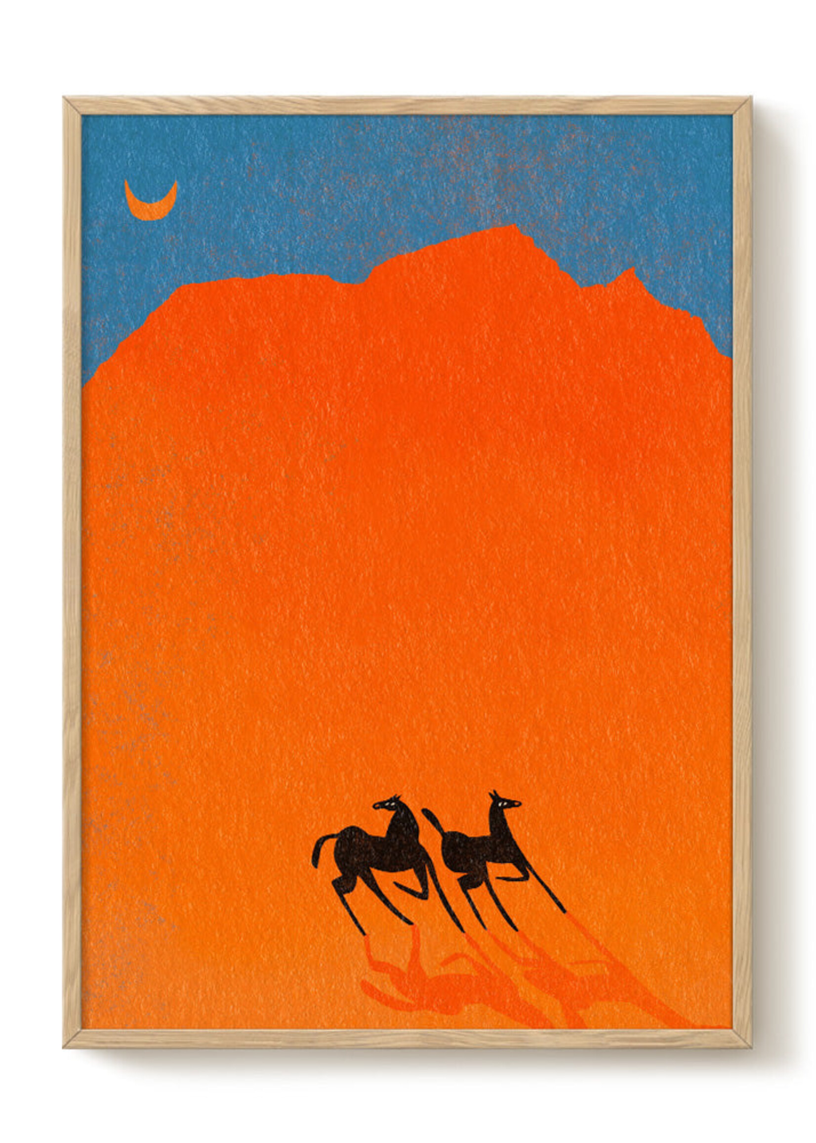 PSTR studio PSTR studio - Poster 'Horses of Wadi Rum'