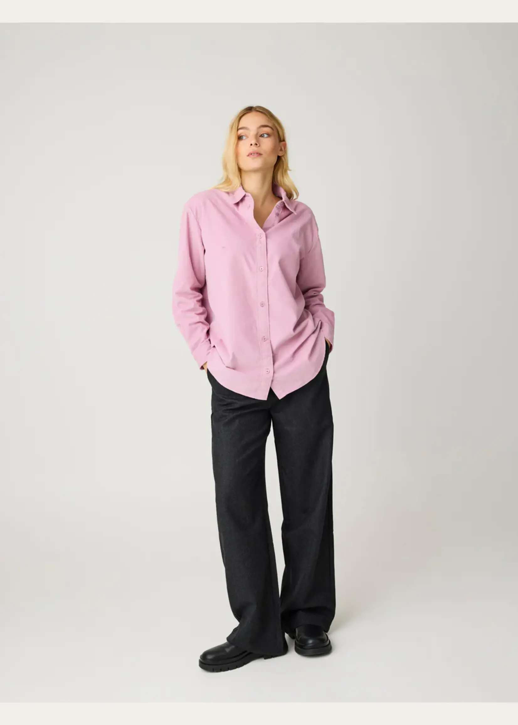 KnowledgeCotton Apparel KnowledgeCotton Apparel - Posey Wide Wool Pants