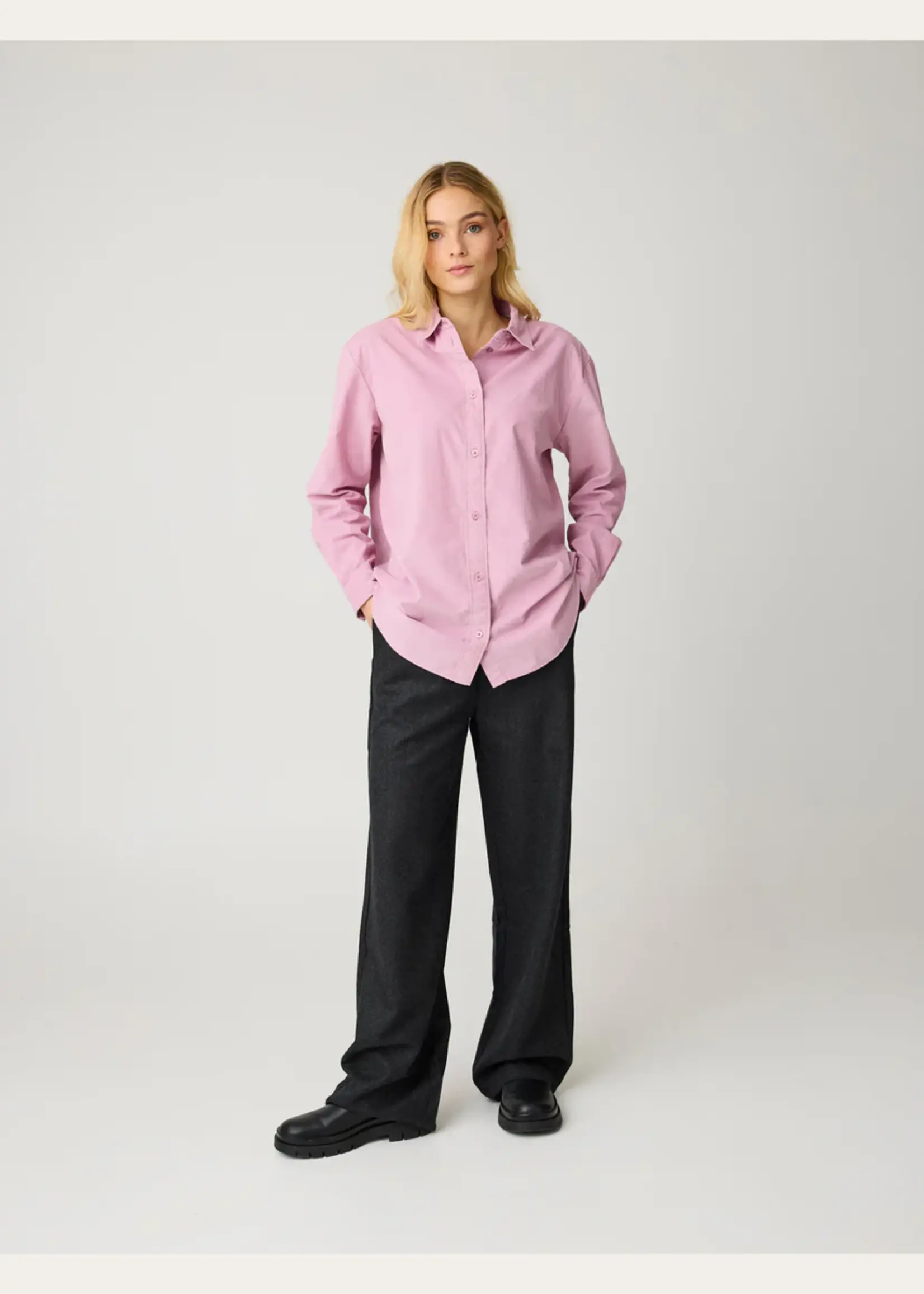 KnowledgeCotton Apparel KnowledgeCotton Apparel - Posey Wide Wool Pants