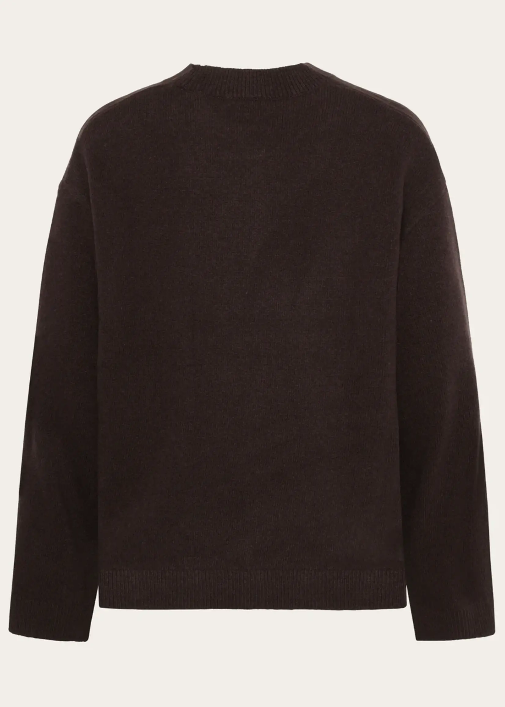 KnowledgeCotton Apparel KnowledgeCotton Apparel - Lambswool crew neck sweater