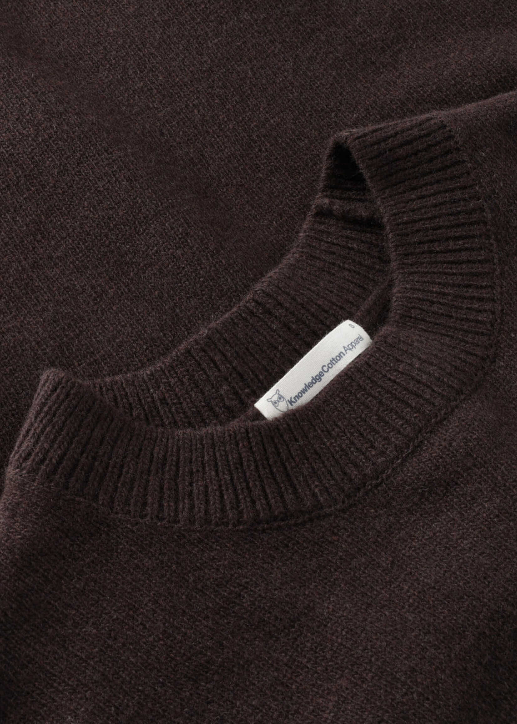 KnowledgeCotton Apparel KnowledgeCotton Apparel - Lambswool crew neck sweater