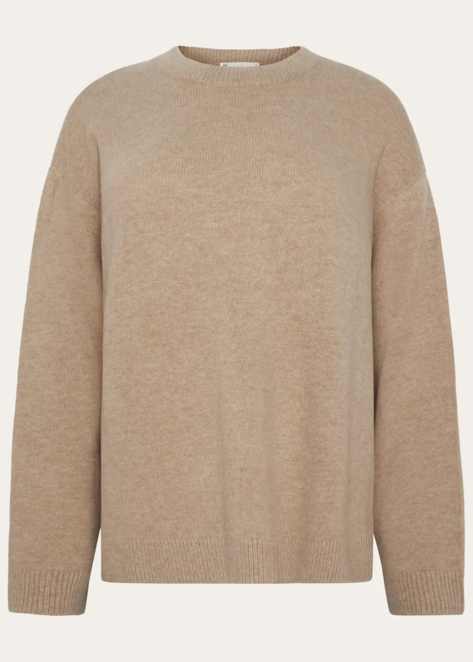 KnowledgeCotton Apparel KnowledgeCotton Apparel - Lambswool crew neck sweater