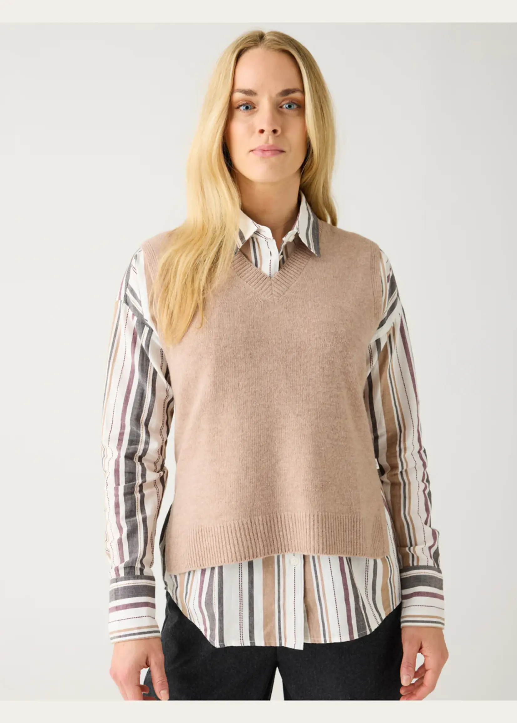 KnowledgeCotton Apparel KnowledgeCotton Apparel - Lambswool vest
